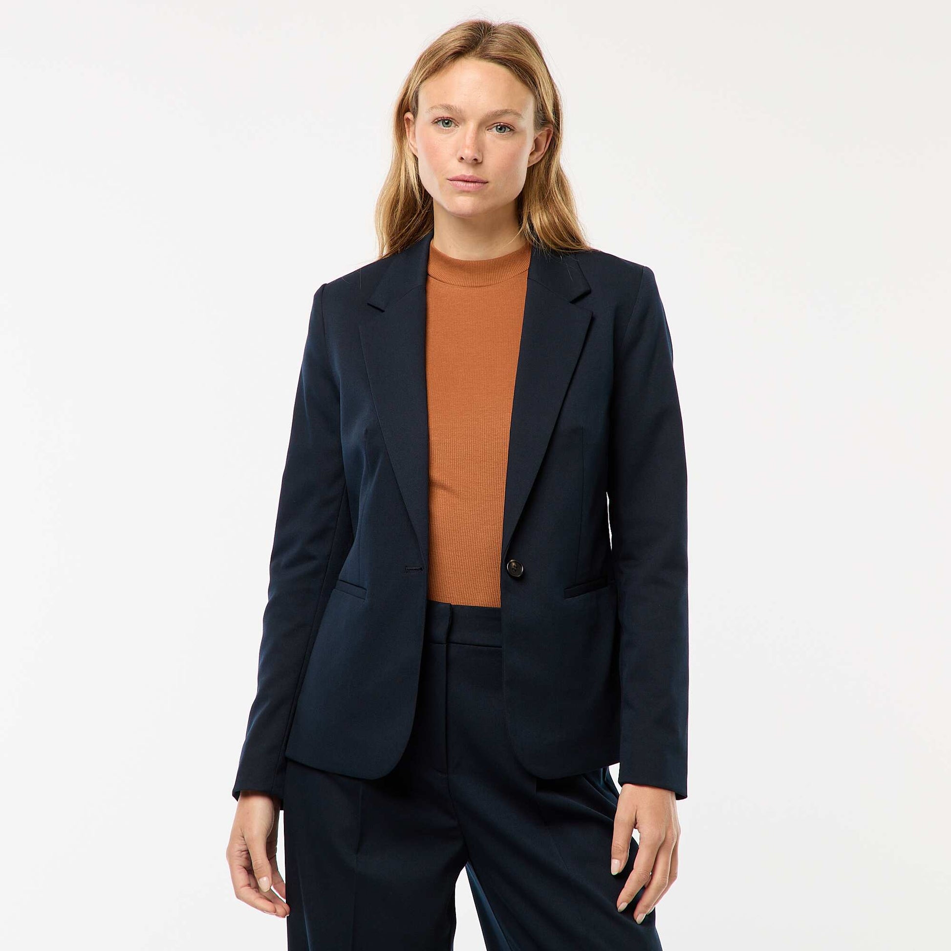 Veste de tailleur à manches longues BLEU