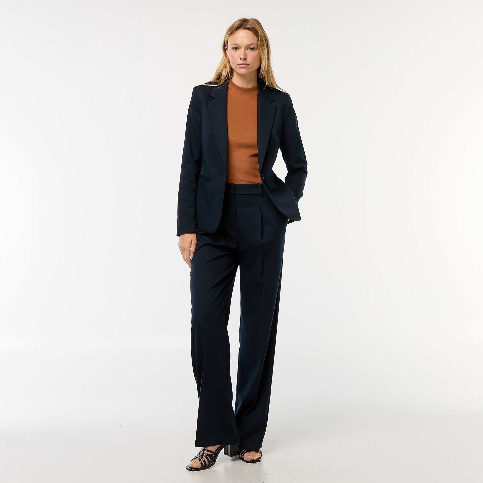 Veste de tailleur à manches longues BLEU