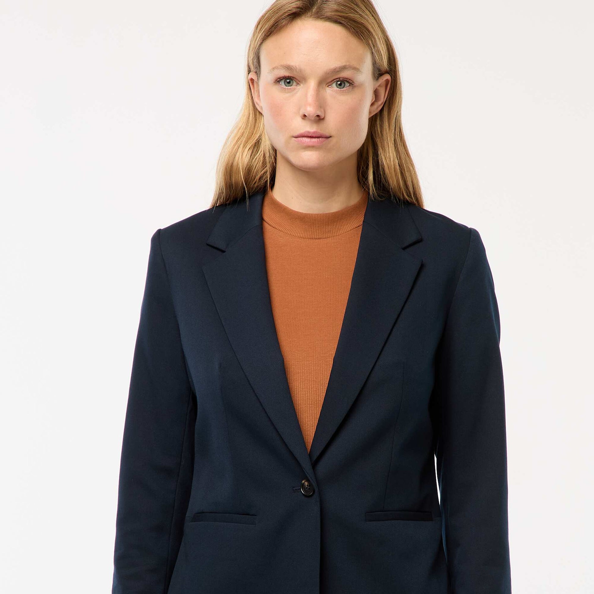Veste de tailleur à manches longues BLEU