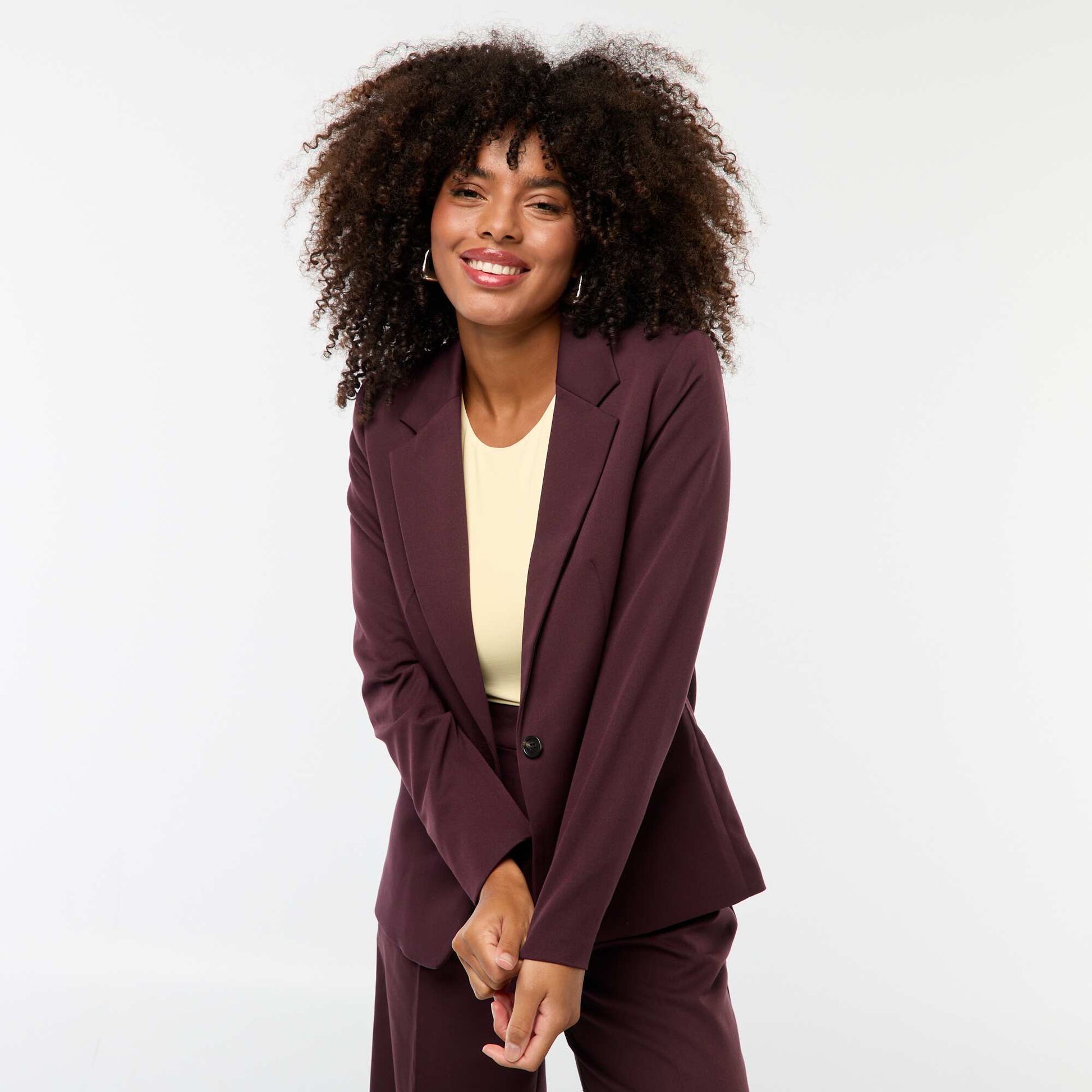 Veste de tailleur à manches longues VIOLET