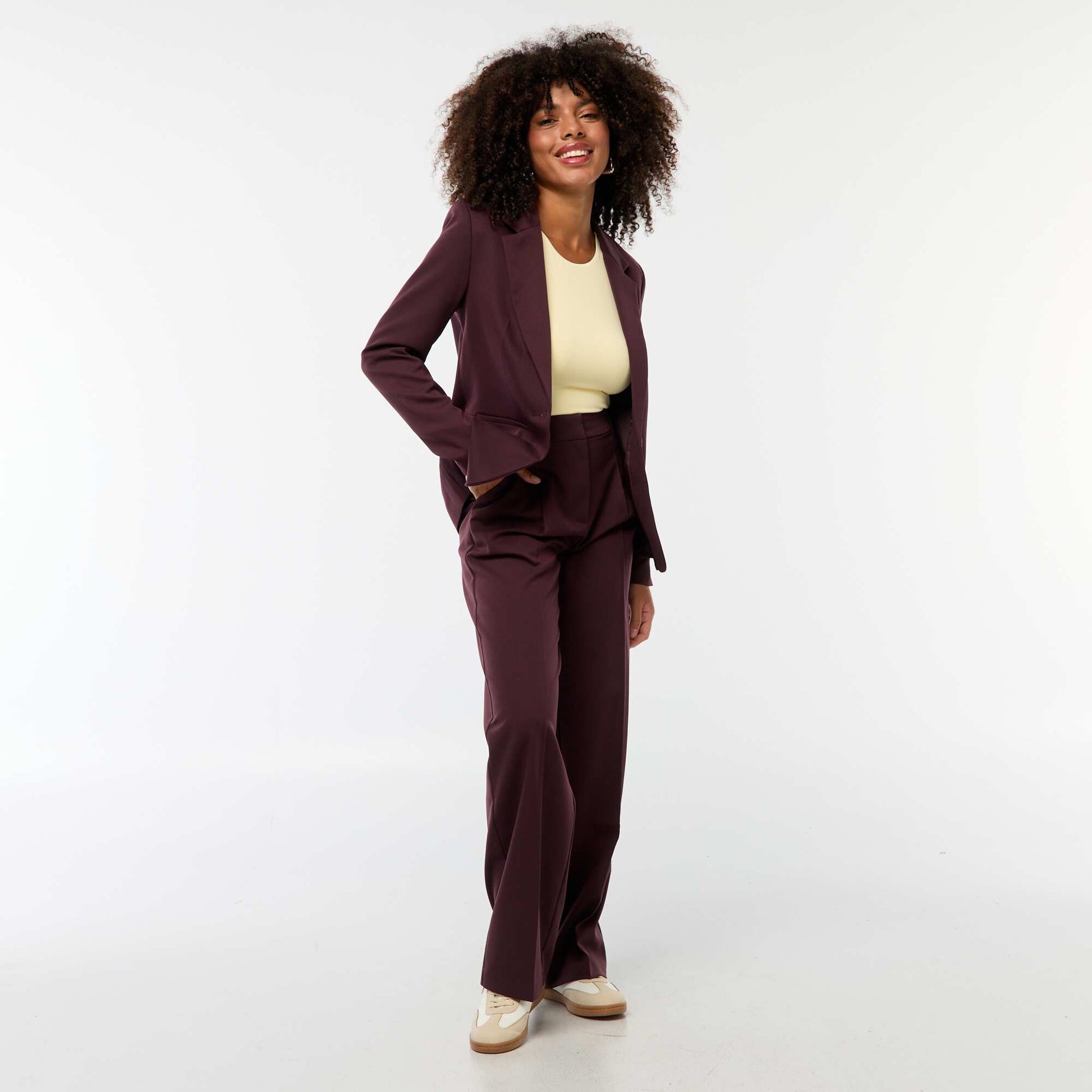 Veste de tailleur à manches longues VIOLET