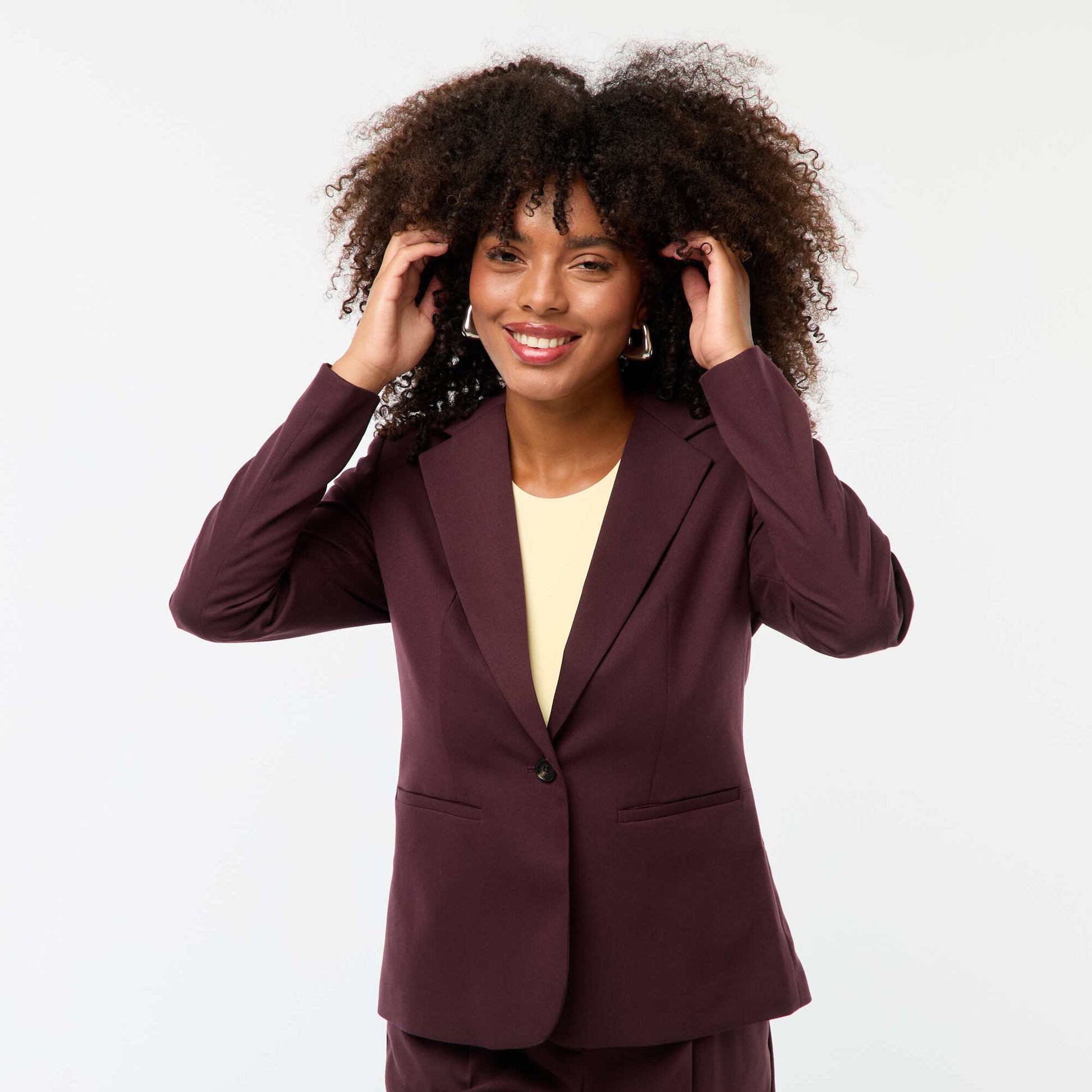 Veste de tailleur à manches longues VIOLET