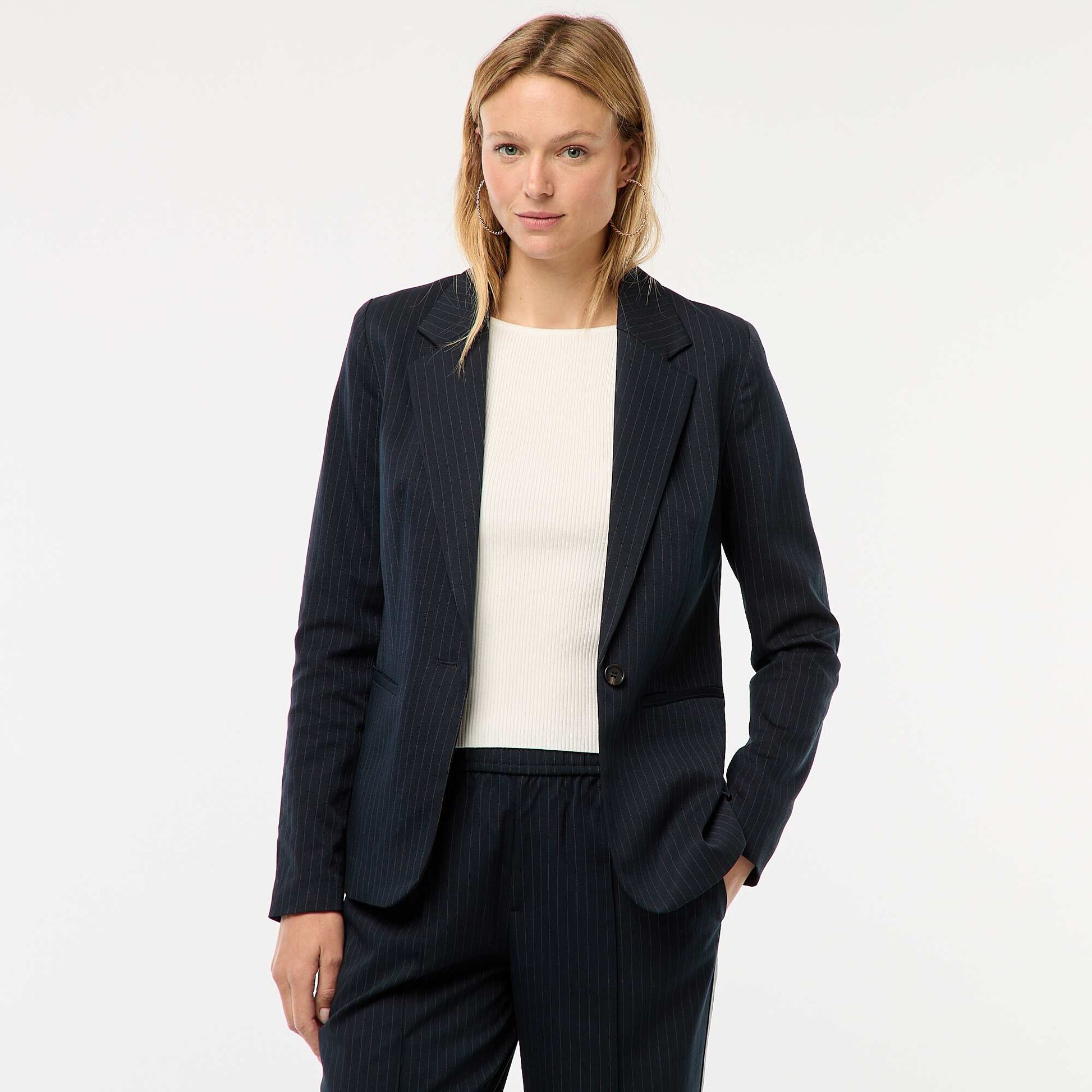 Veste de tailleur à manches longues BLEU