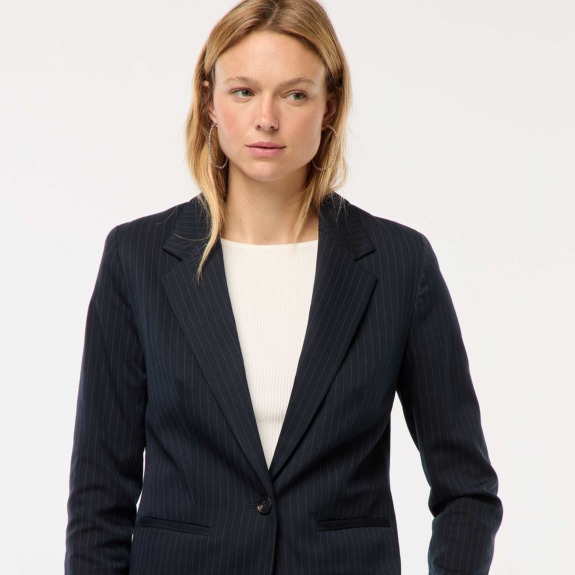 Veste de tailleur à manches longues BLEU