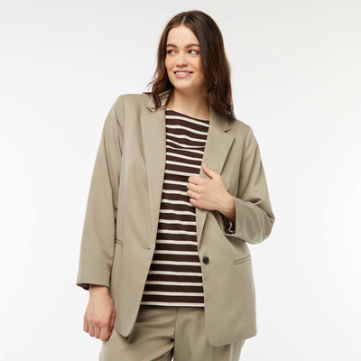 Veste de tailleur longue VERT