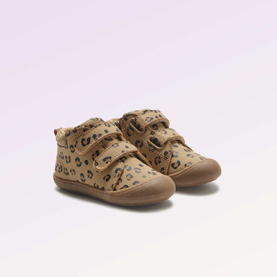 Chaussures motricité 3 '1ers pas' - Kitchoun MARRON