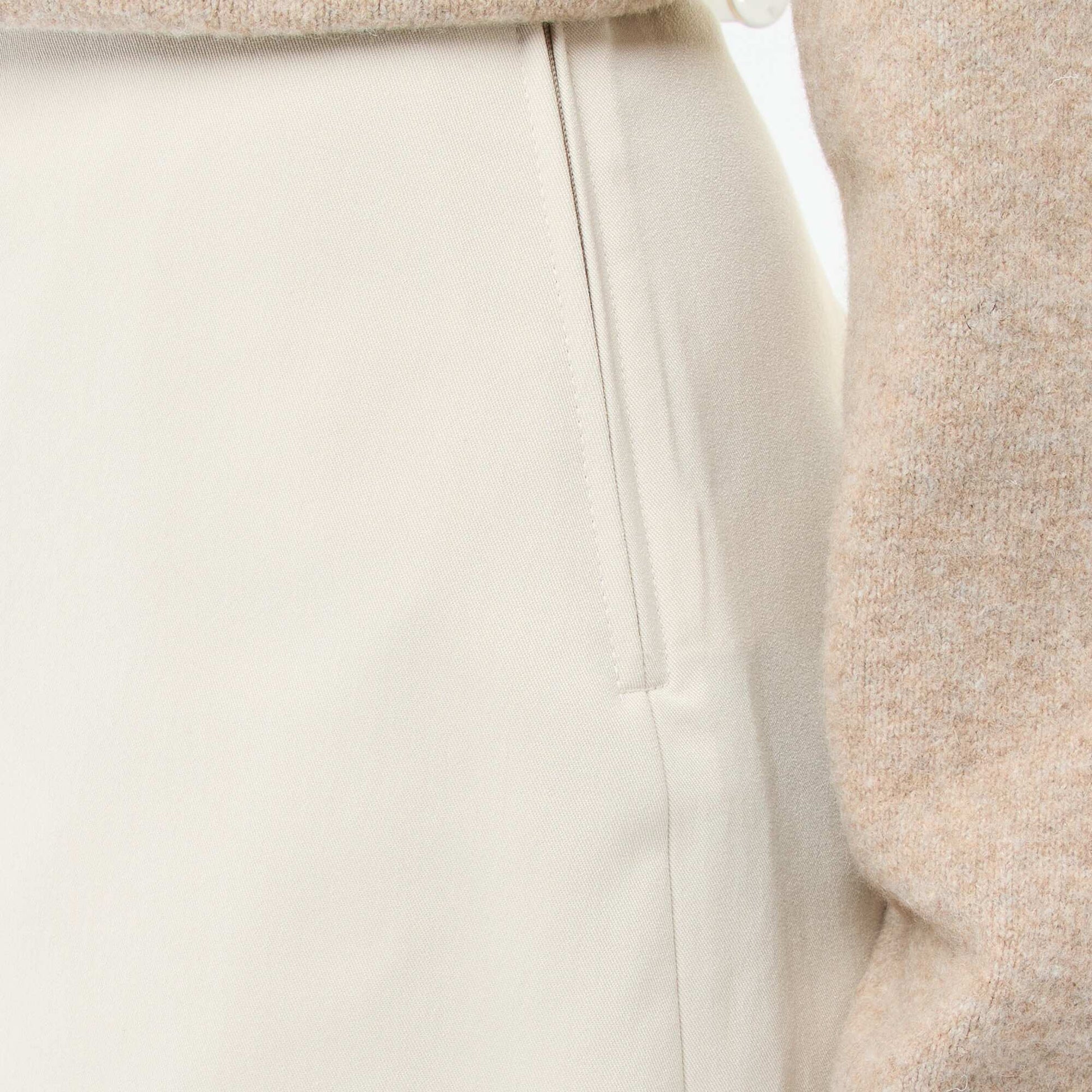 Jupe short à taille haute BEIGE