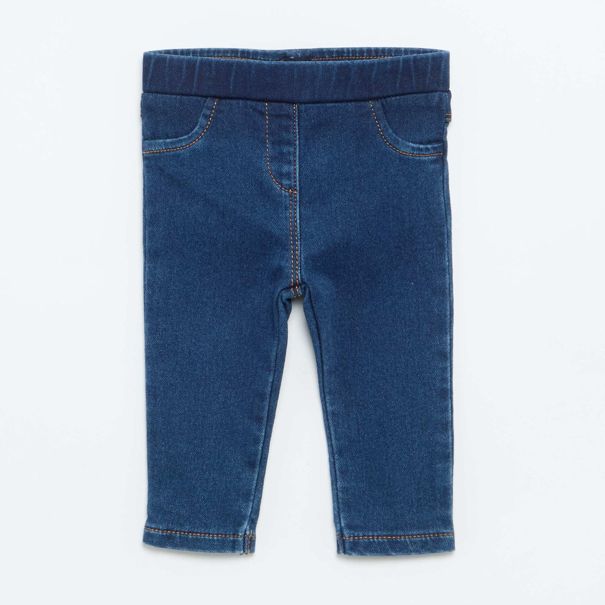 Jegging stretch façon denim BLEU