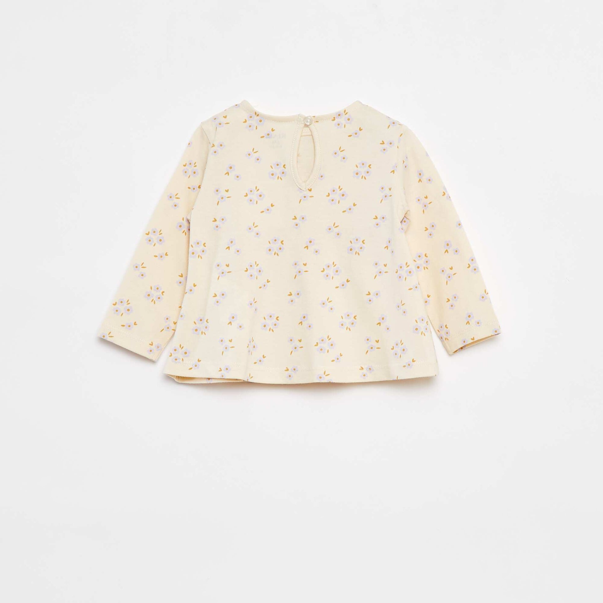 Ensemble t-shirt + legging côtelé - 2 pièces BLANC