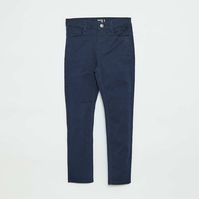 Pantalon Skinny / coupe très ajustée 5 poches BLEU