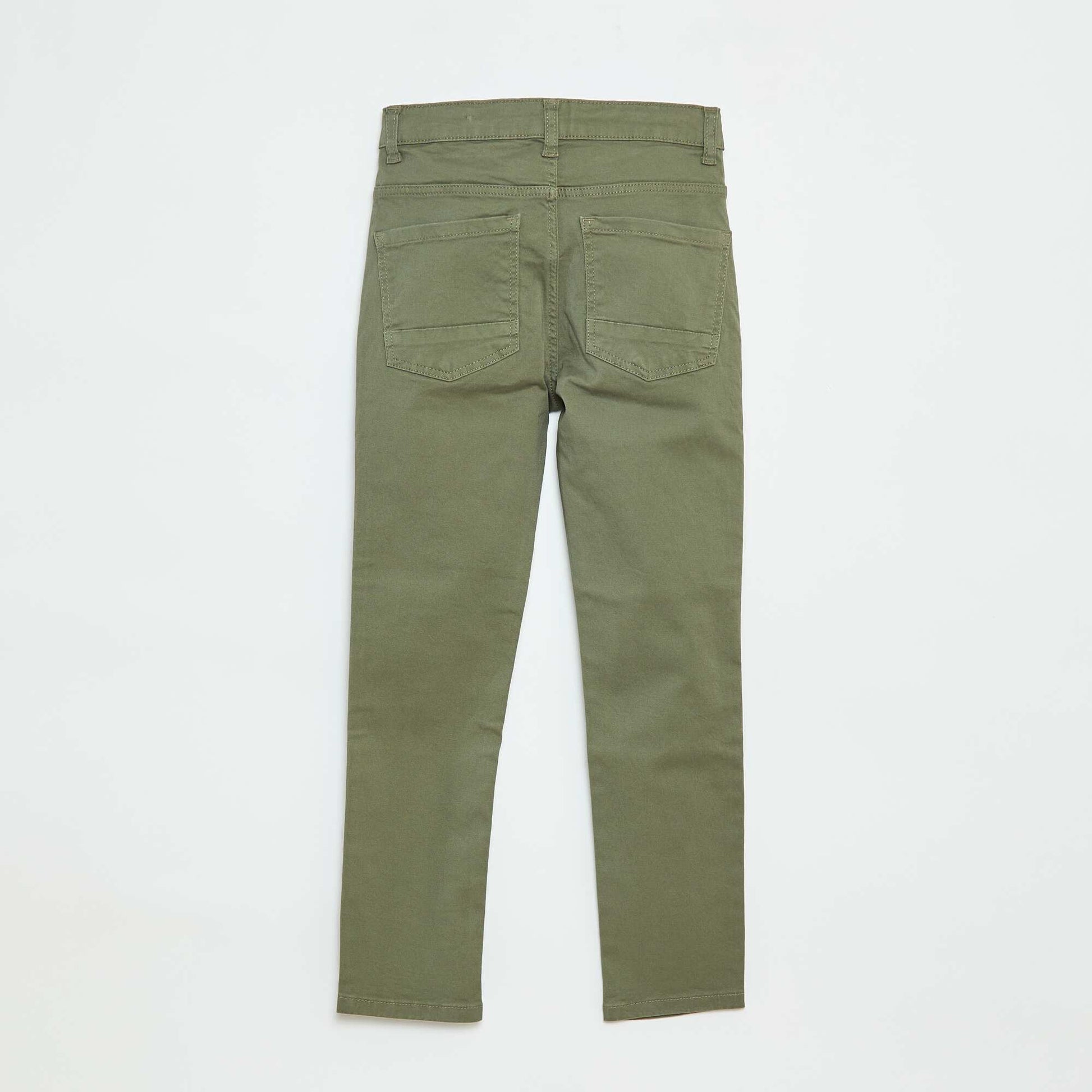 Pantalon Skinny / coupe très ajustée 5 poches VERT