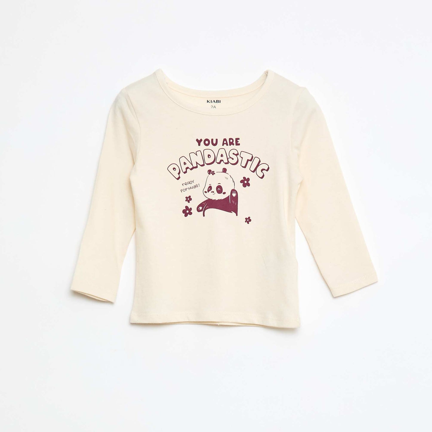 Ensemble pyjama t-shirt + legging imprimé - 2 pièces BEIGE