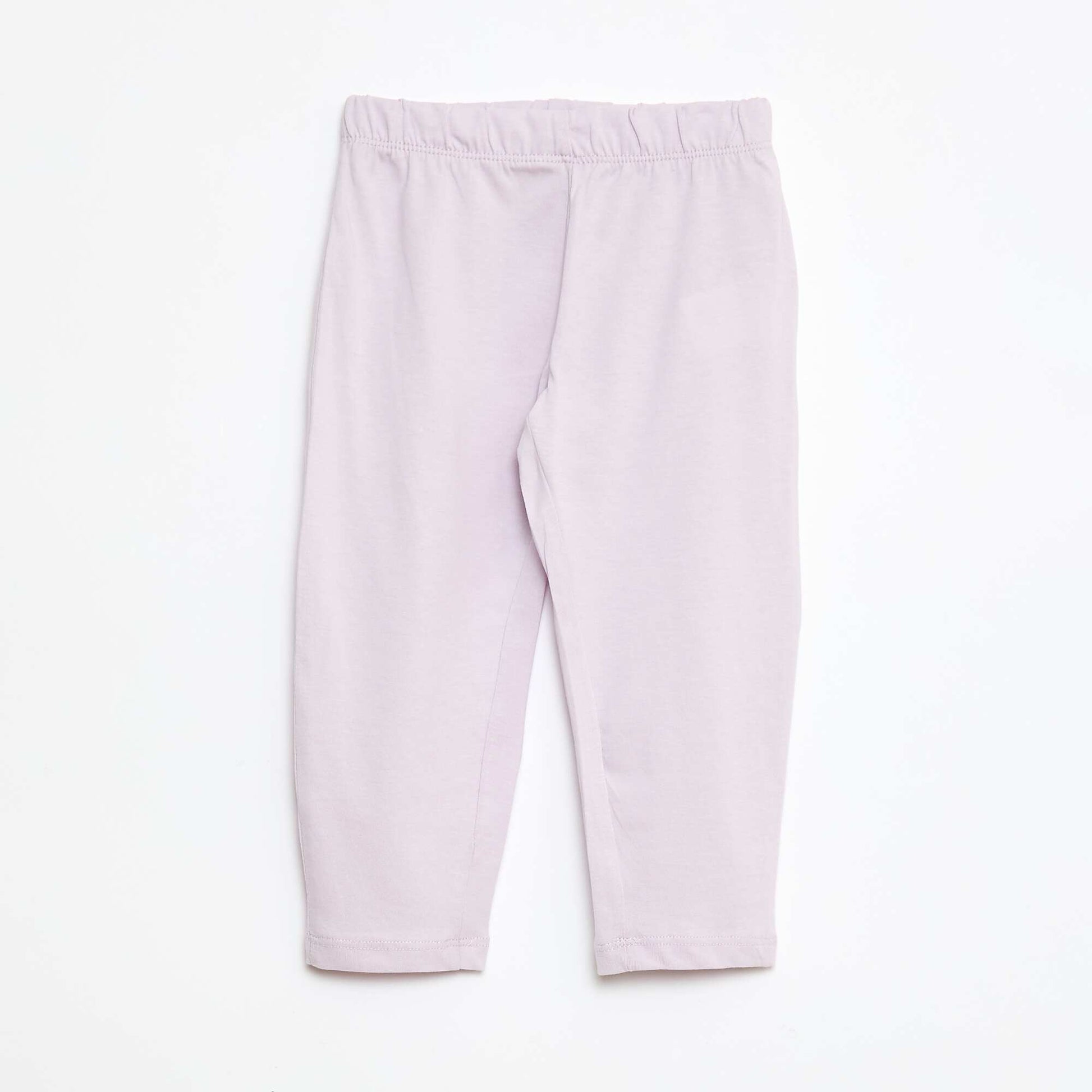 Ensemble pyjama t-shirt + legging imprimé - 2 pièces VIOLET
