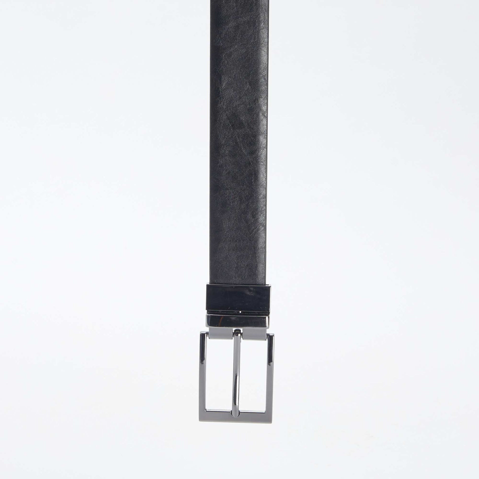 Ceinture à boucle réversible NOIR