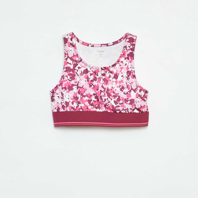 Brassière de sport en matière stretch ROSE