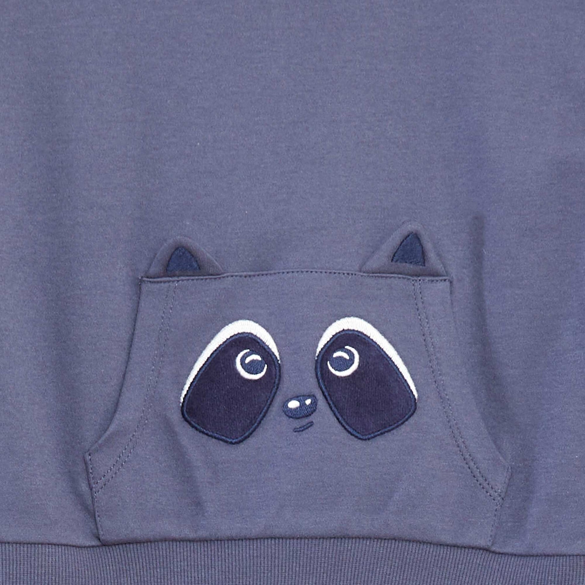 Ensemble pyjama long t-shirt + pantalon - 2 pièces BLEU