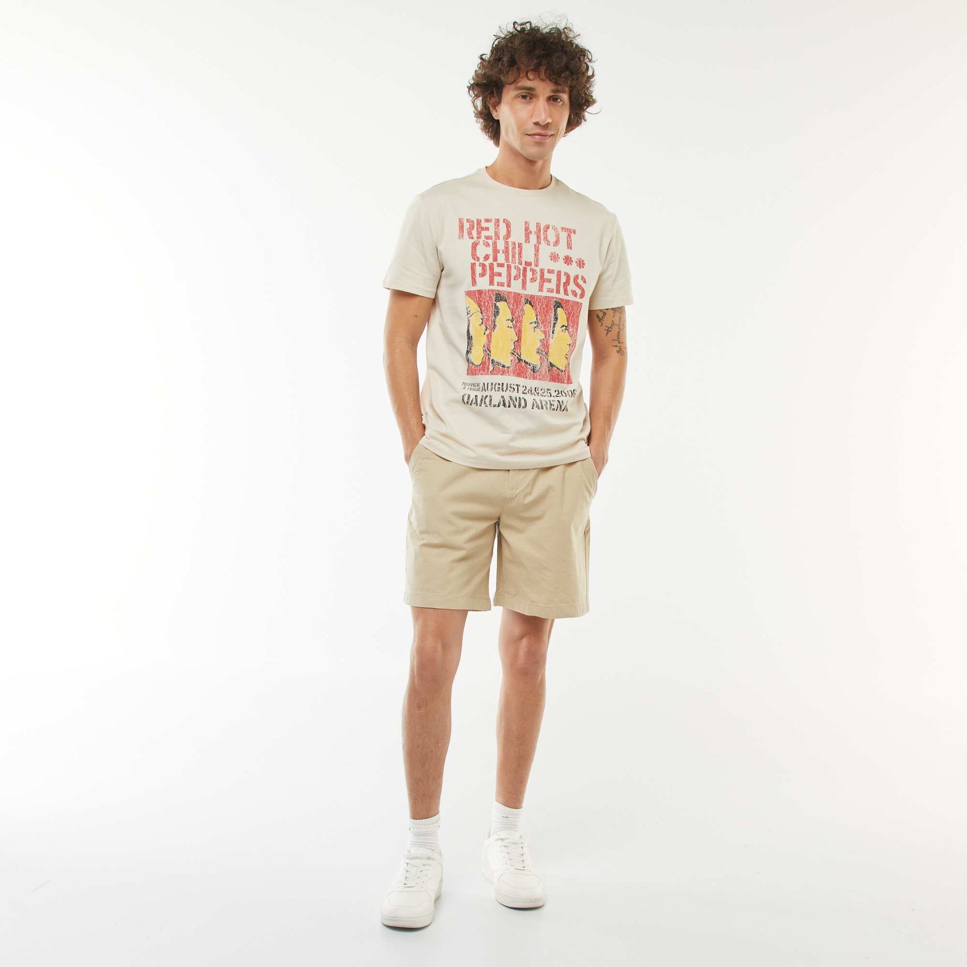 Pantalon modulable 2 en 1 - Short BEIGE