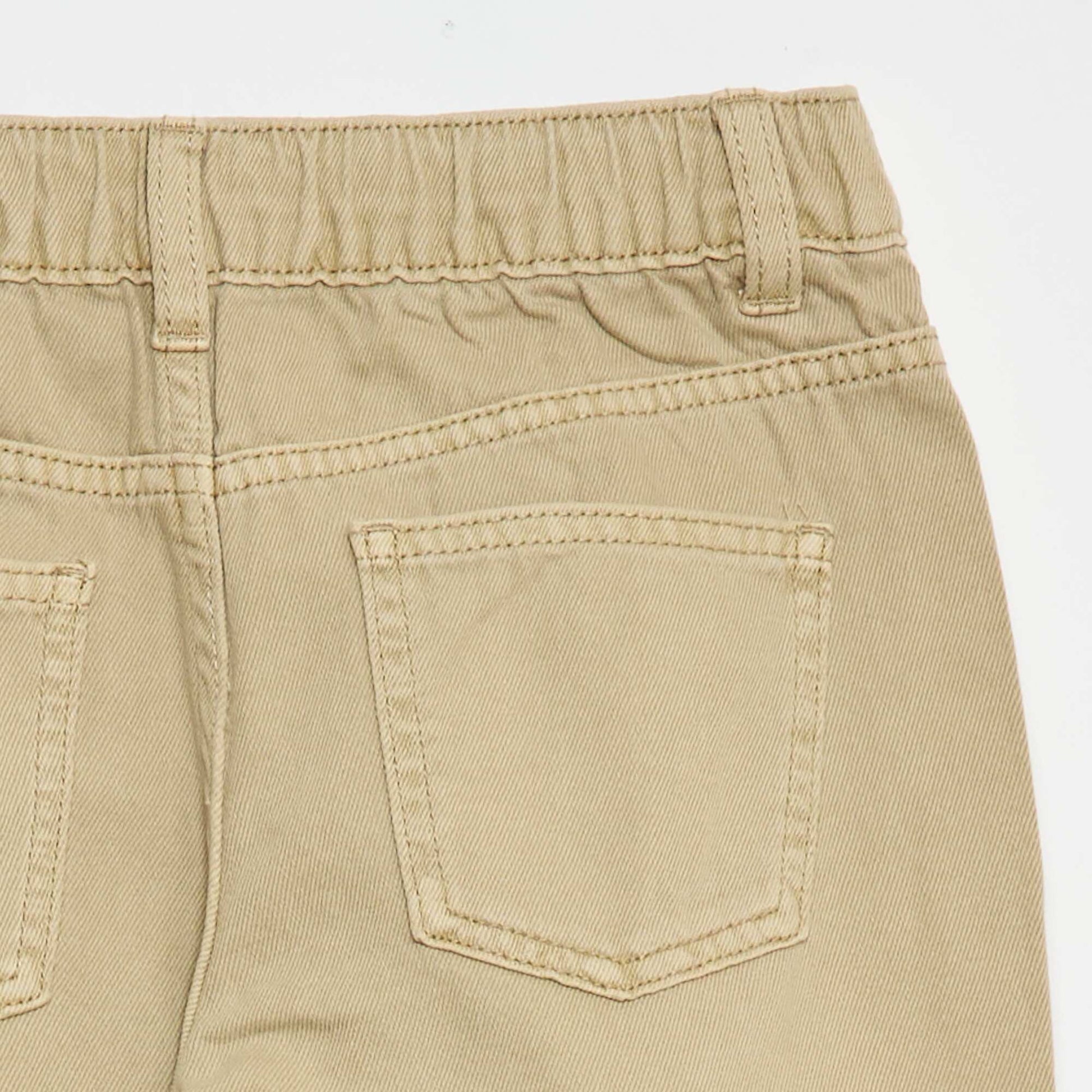Pantalon wide leg BEIGE