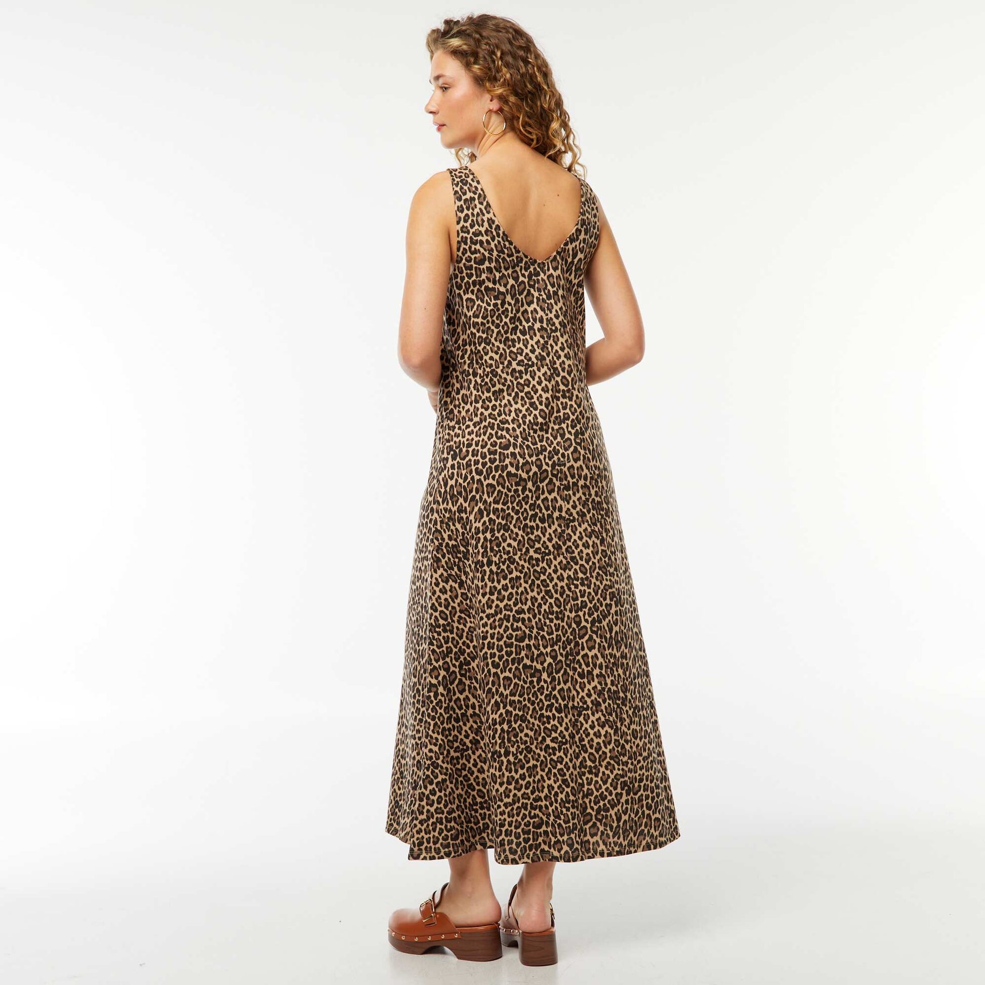 Robe débardeur longue BEIGE