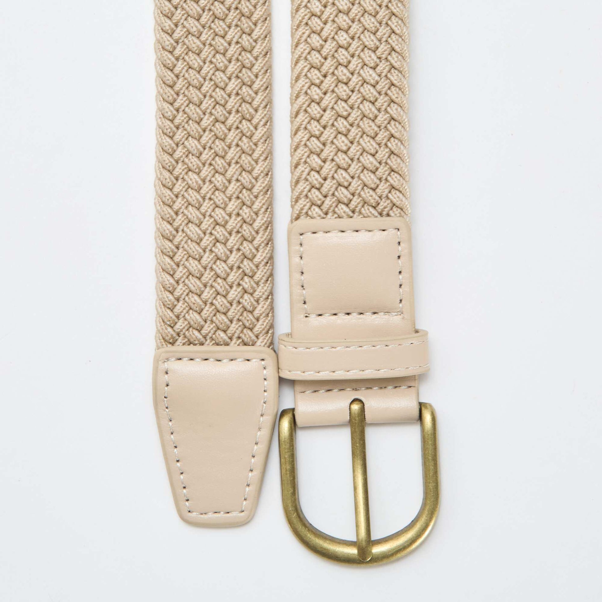 Ceinture tressée BEIGE