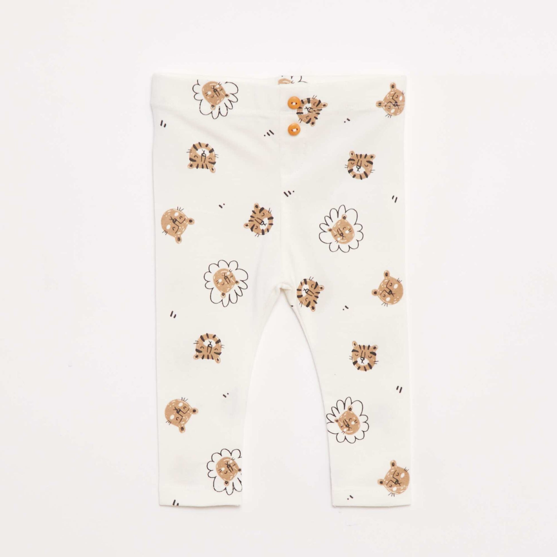 Lot de leggings longs BLANC
