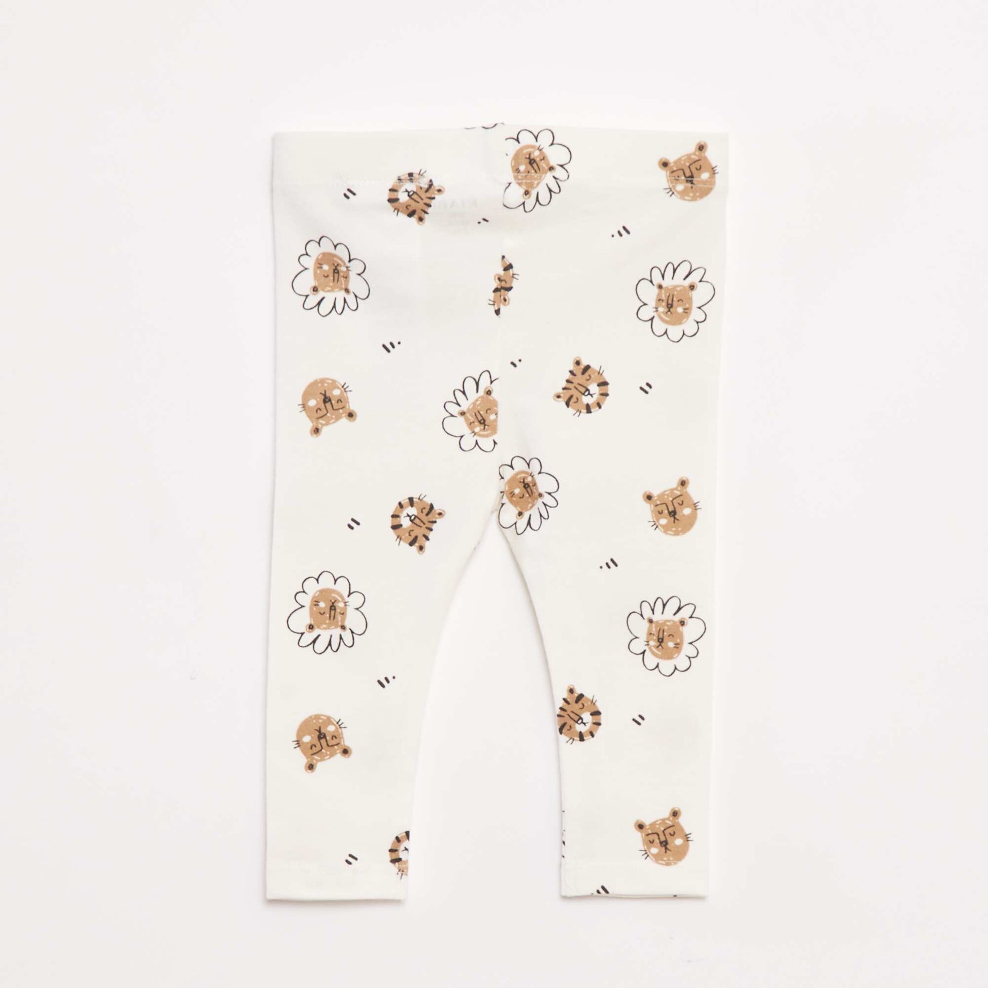 Lot de leggings longs BLANC