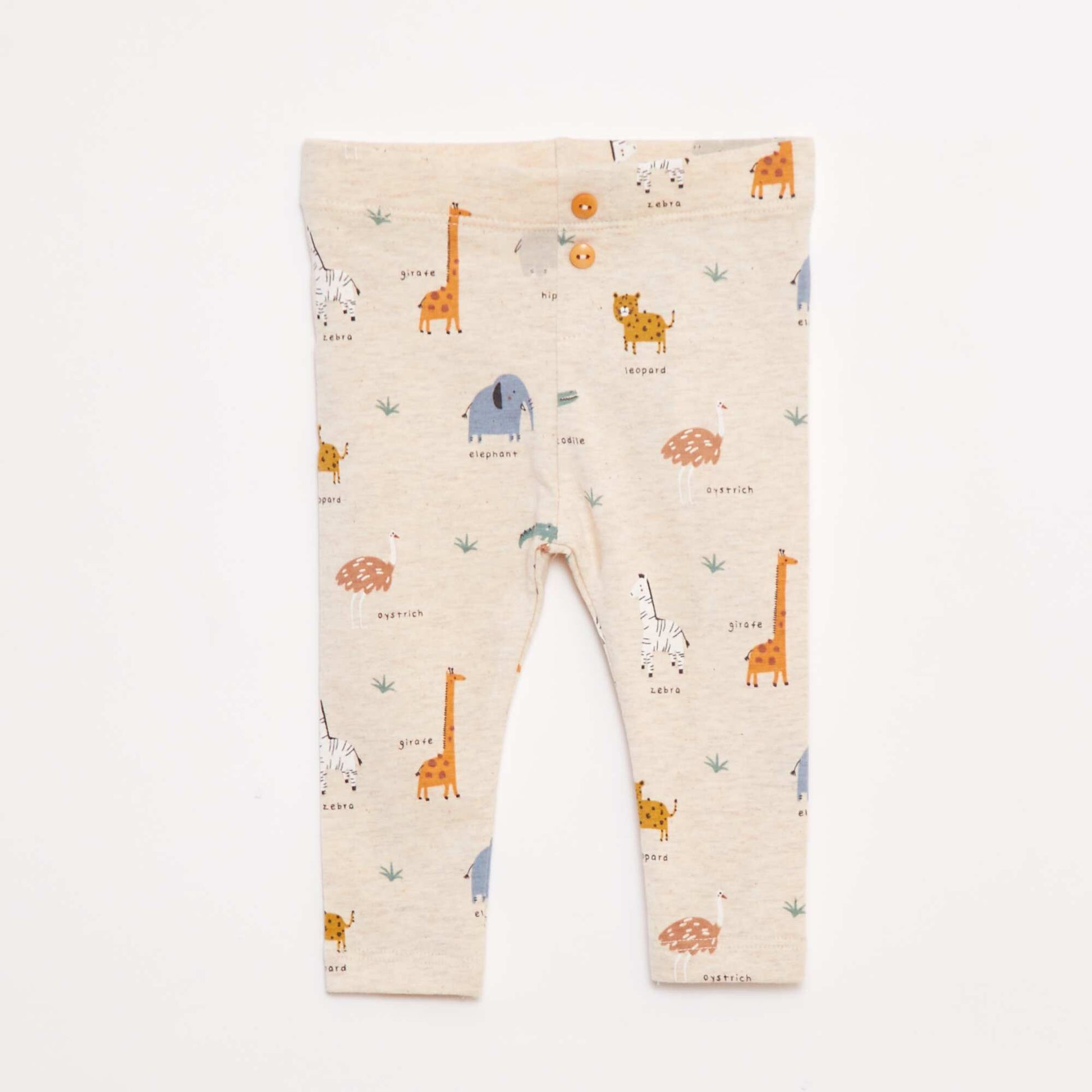 Lot de leggings longs BEIGE