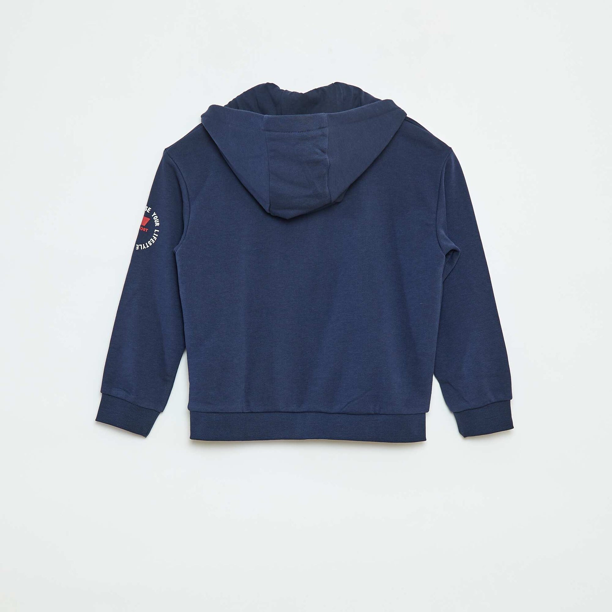 Sweat à capuche loose BLEU