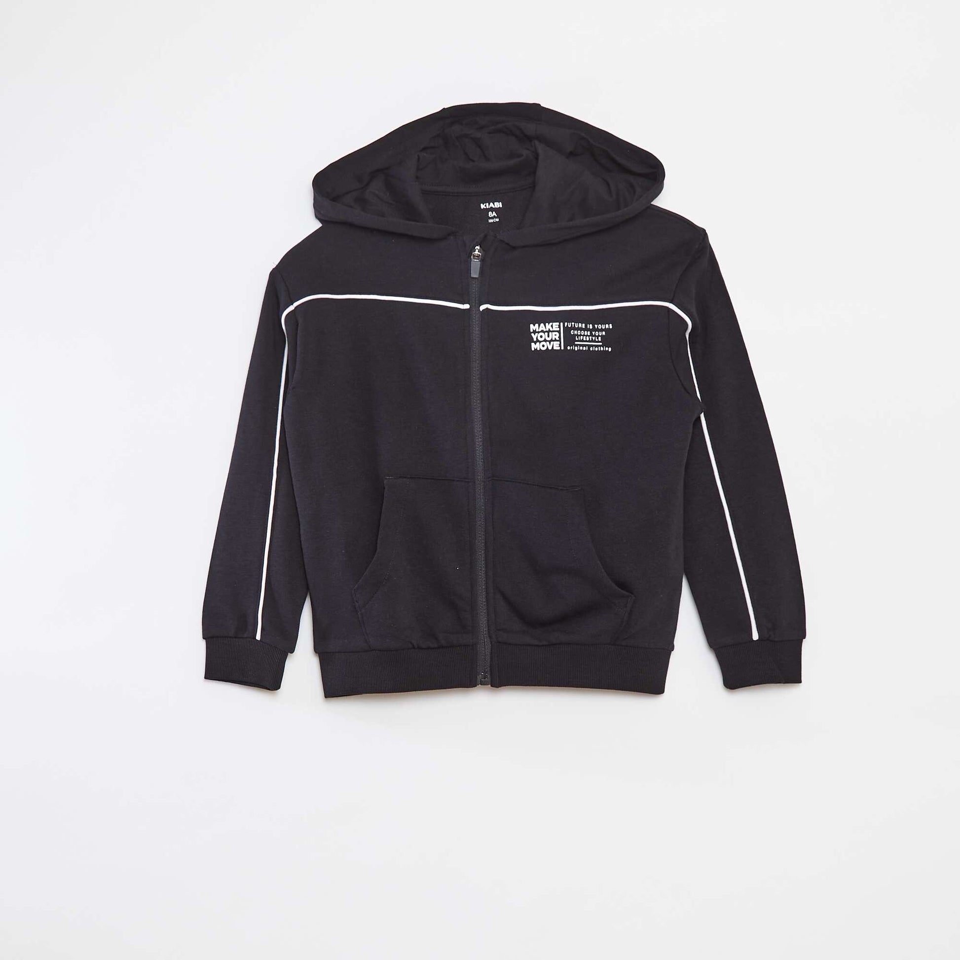 Sweat à capuche loose NOIR