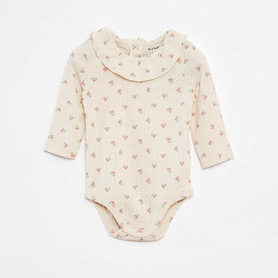 Body manches longues avec collerette BLANC