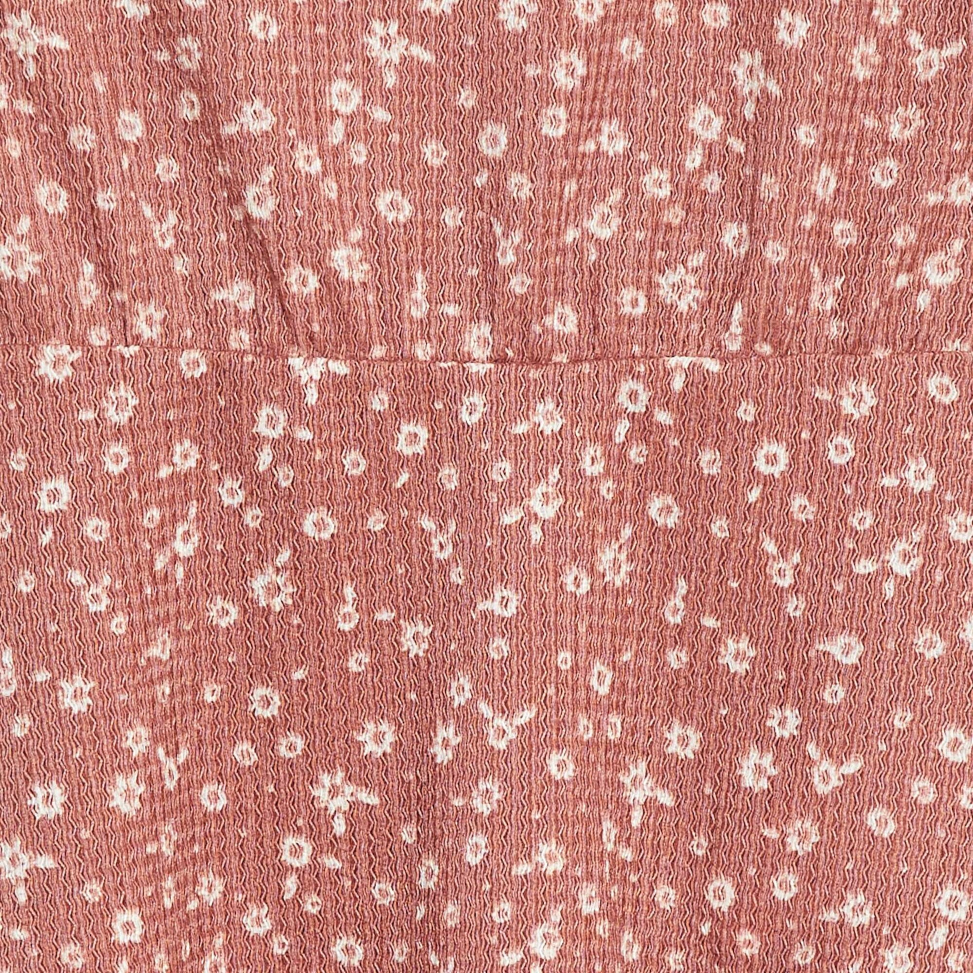 Robe à manches courtes avec imprimé ROSE
