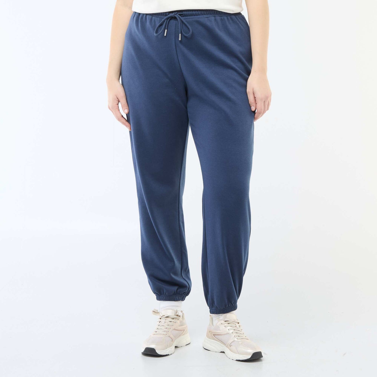 Jogging de sport en french terry BLEU