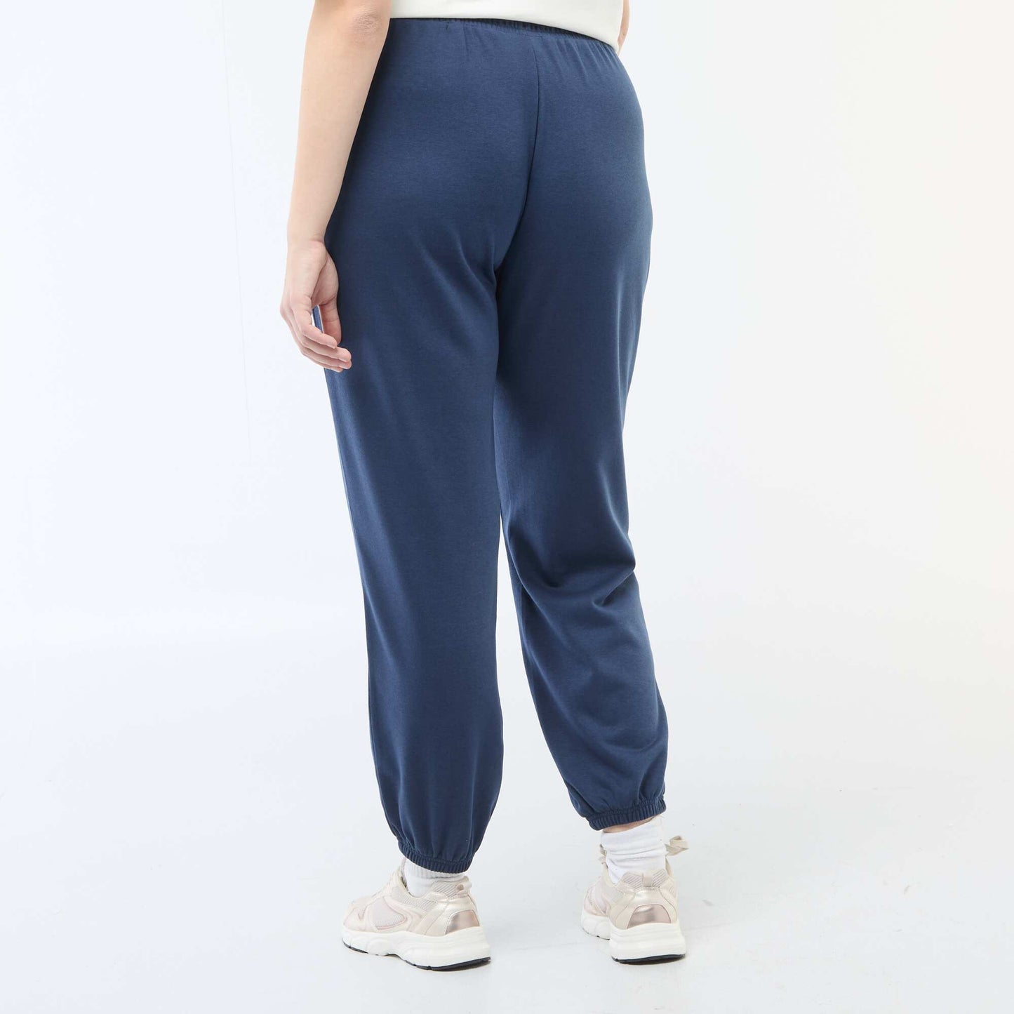 Jogging de sport en french terry BLEU