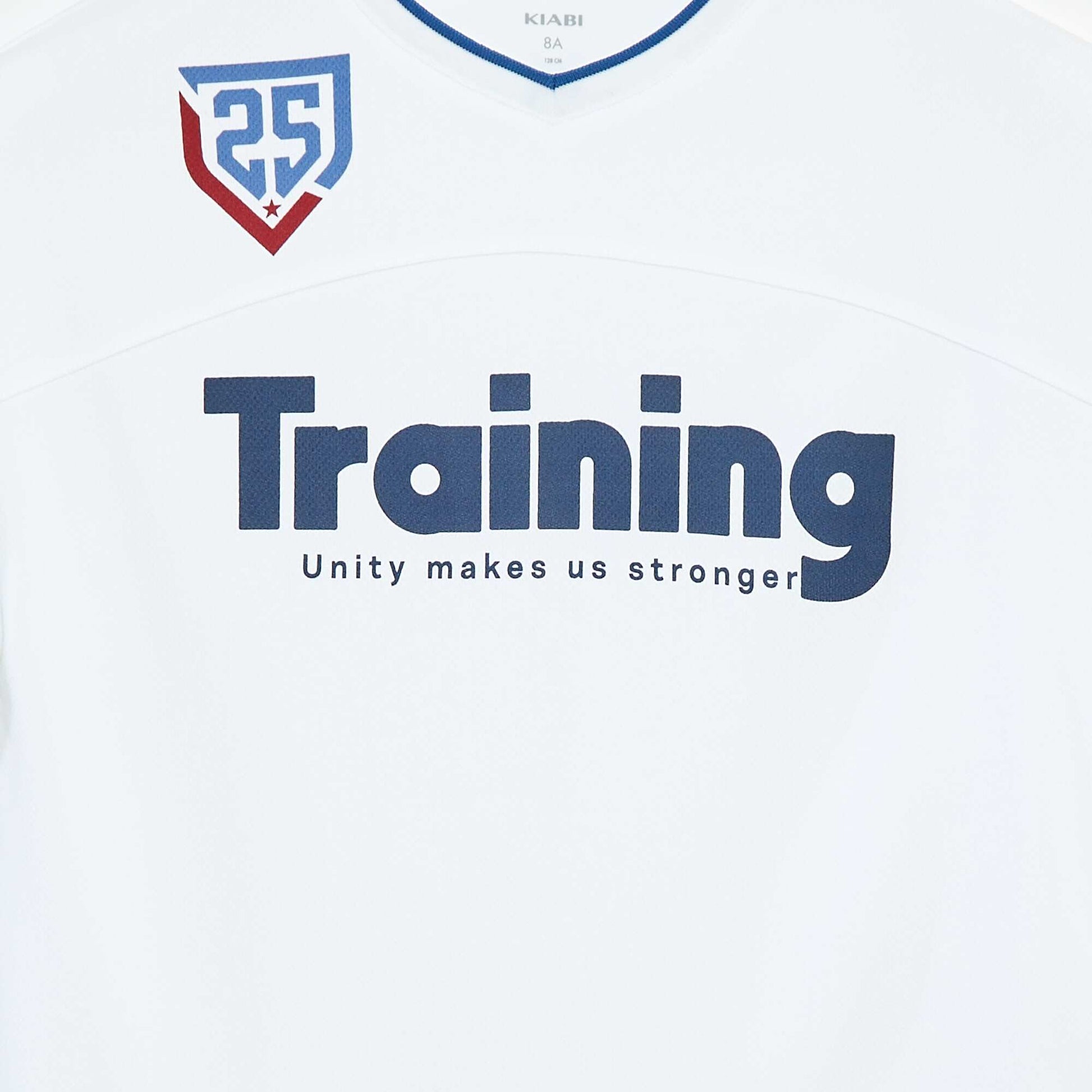 Tee-shirt type sport américain BLANC