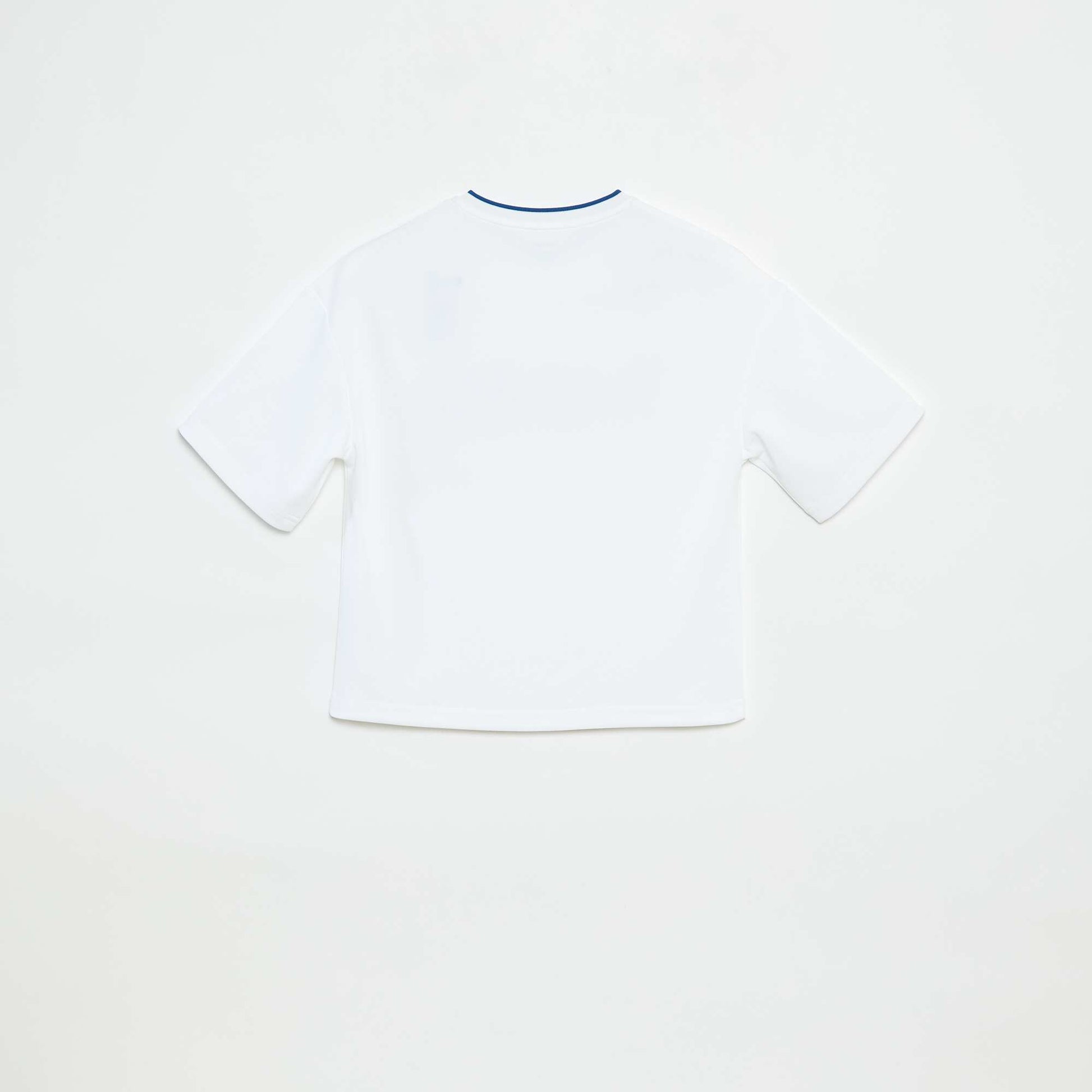 Tee-shirt type sport américain BLANC