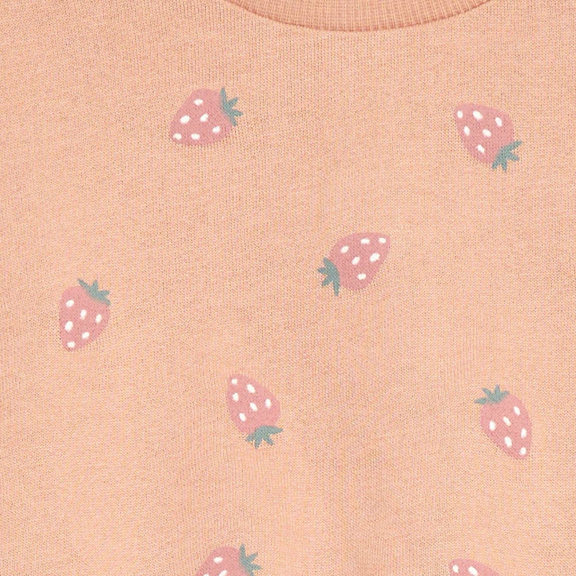 Ensemble jogging en molleton sweat + legging - 2 pièces ROSE
