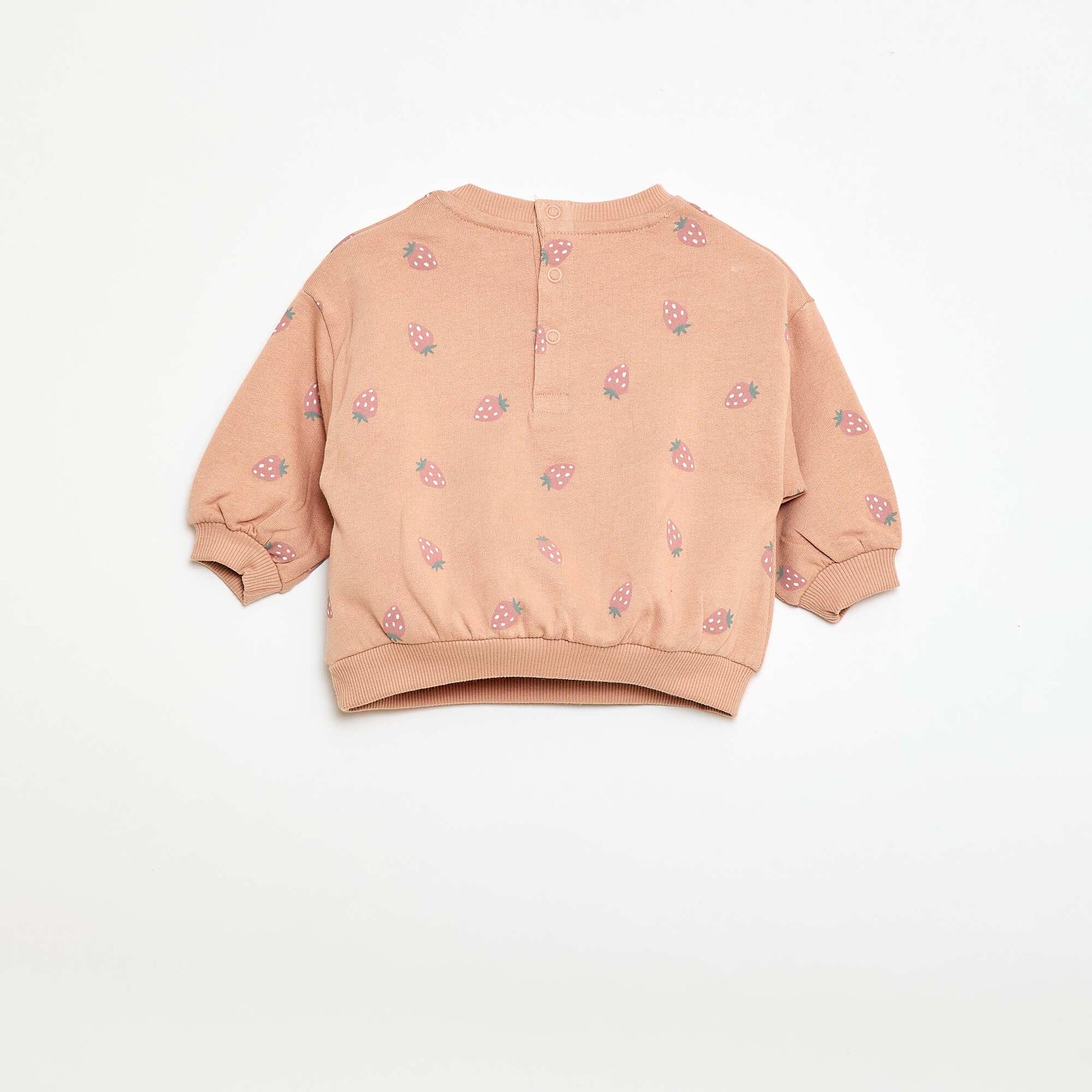 Ensemble jogging en molleton sweat + legging - 2 pièces ROSE
