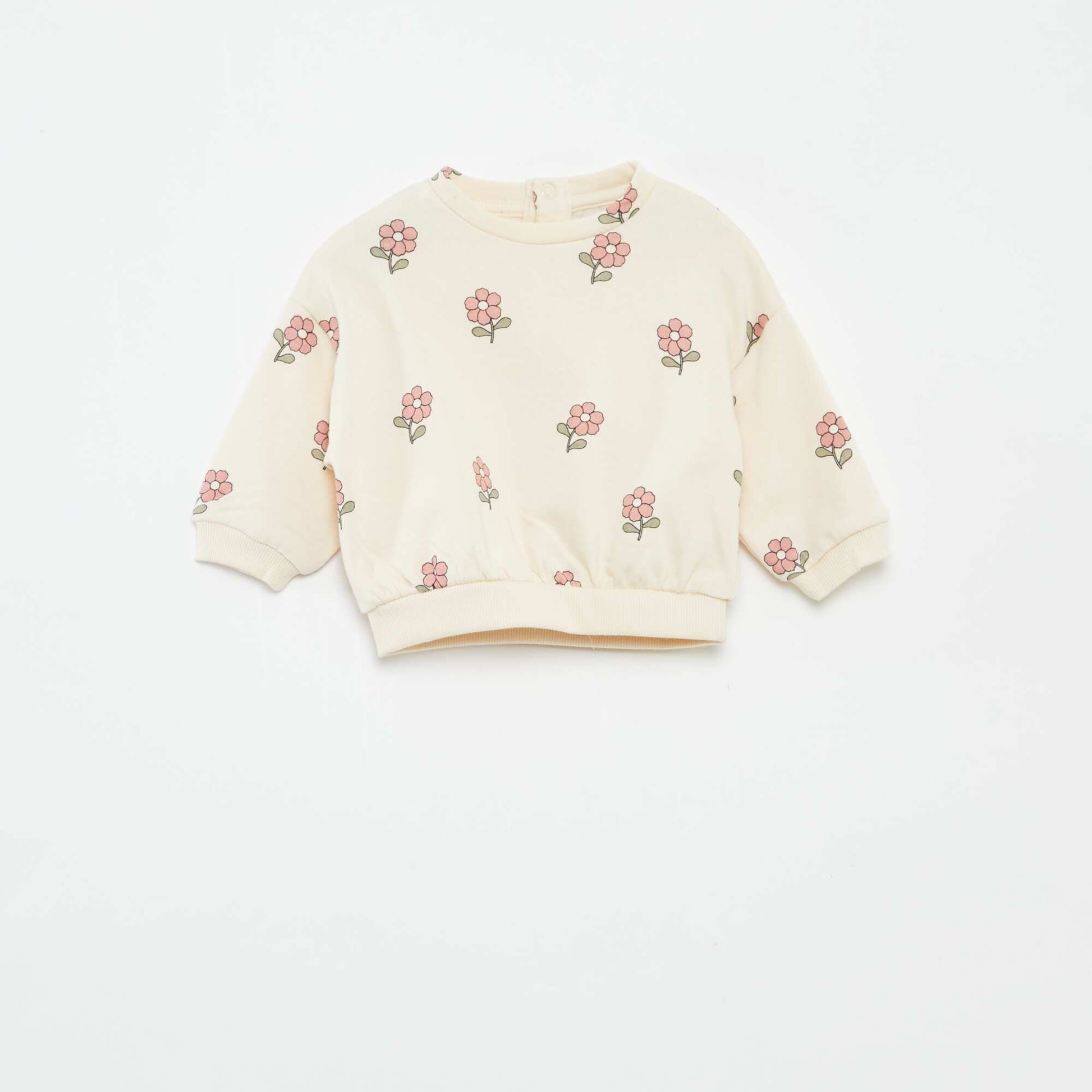 Ensemble jogging en molleton sweat + legging - 2 pièces ROSE