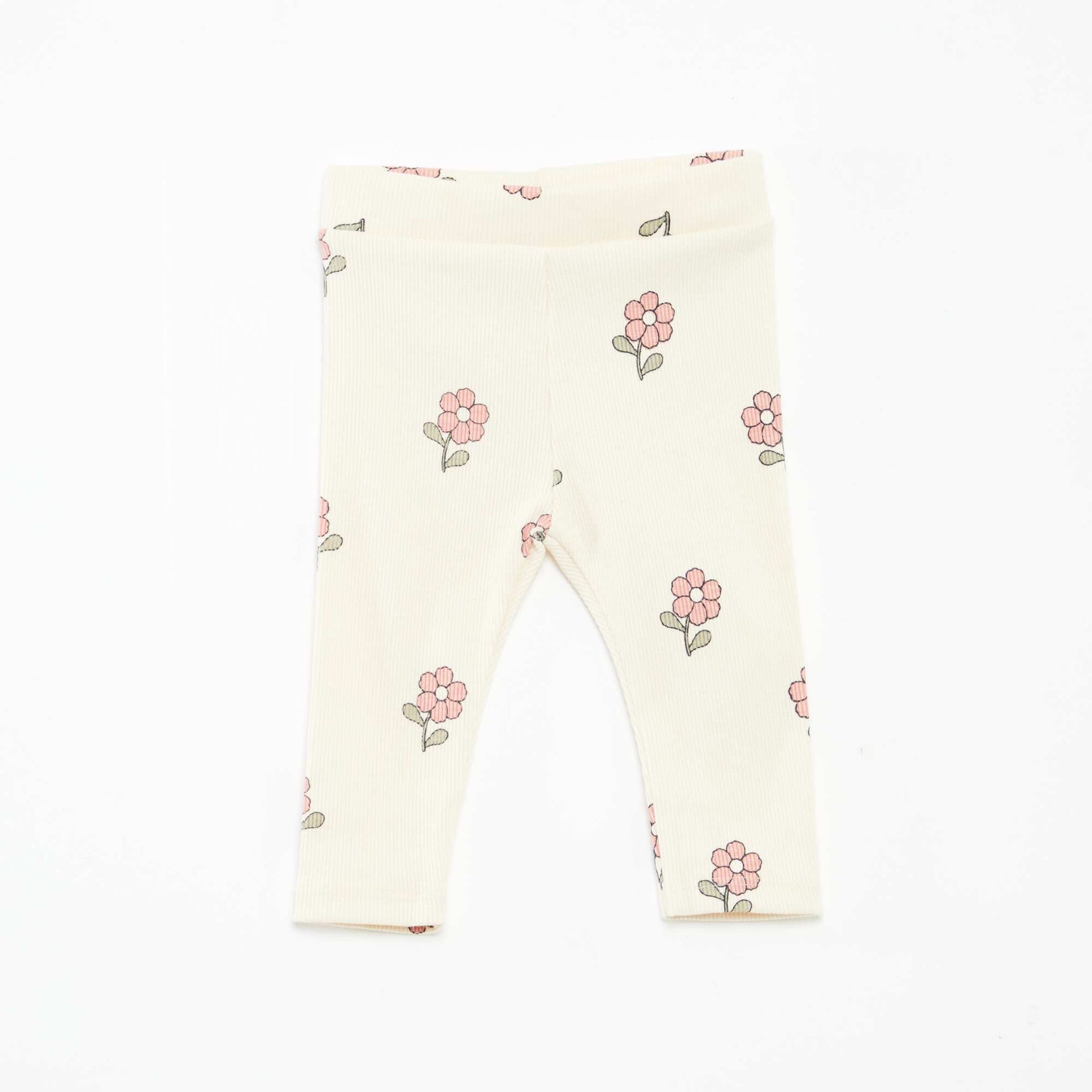 Ensemble jogging en molleton sweat + legging - 2 pièces ROSE
