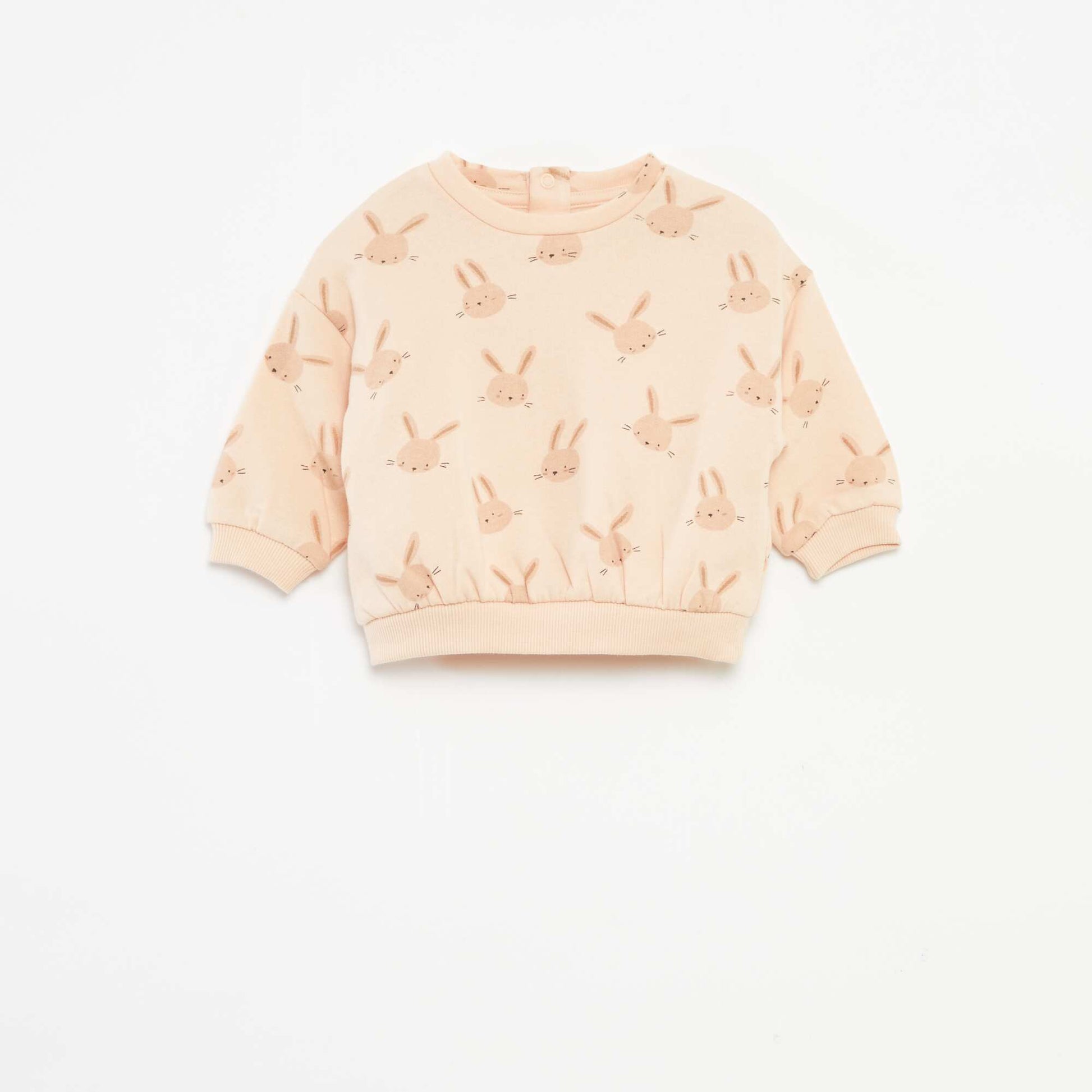 Ensemble jogging en molleton sweat + legging - 2 pièces BEIGE