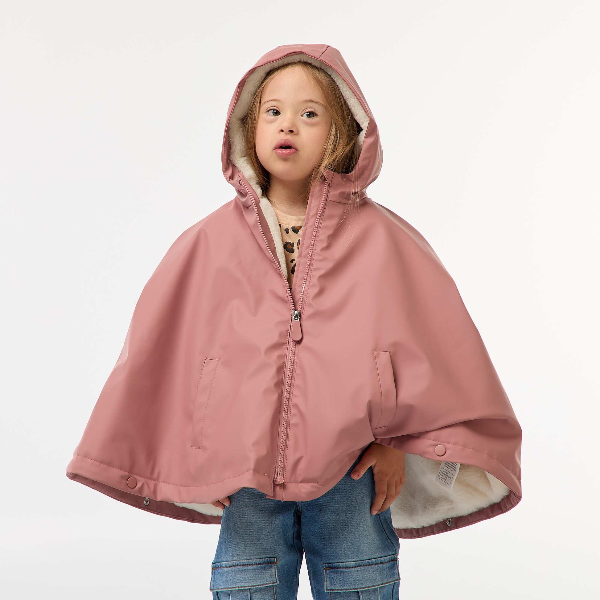 Blouson de pluie forme poncho - So Easy ROSE