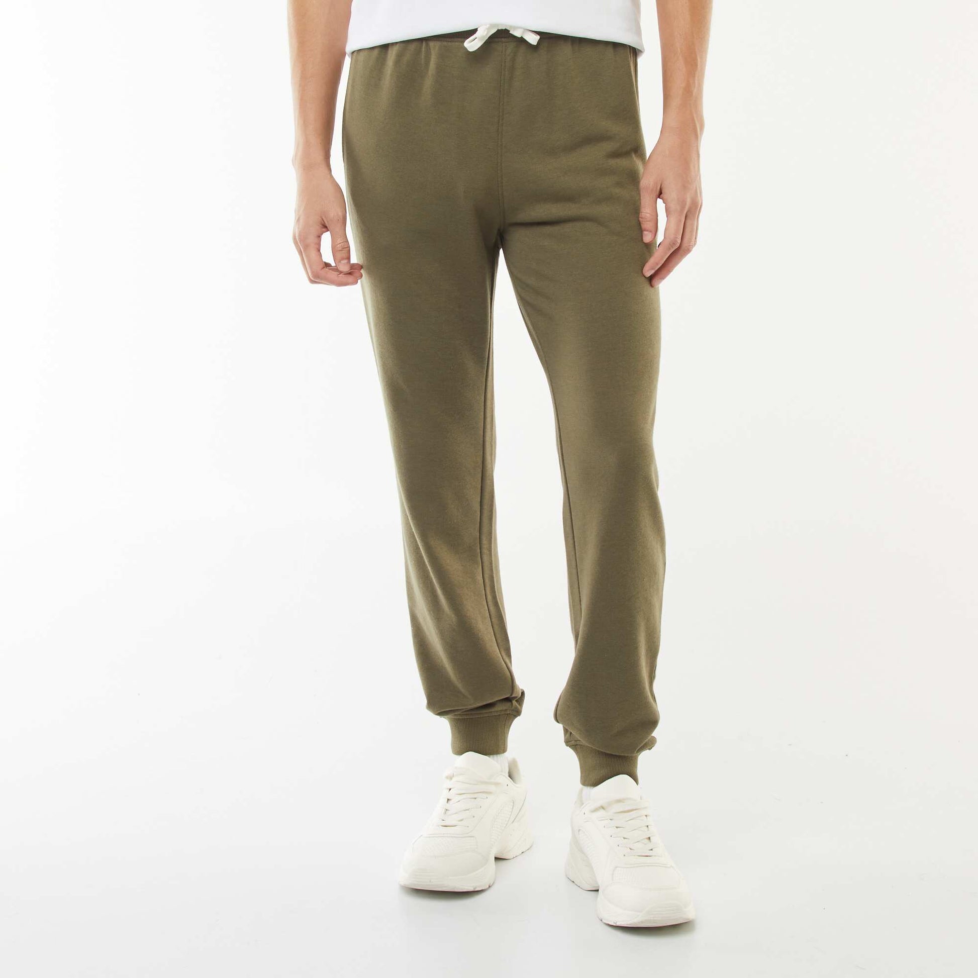 Pantalon jogging léger uni KAKI