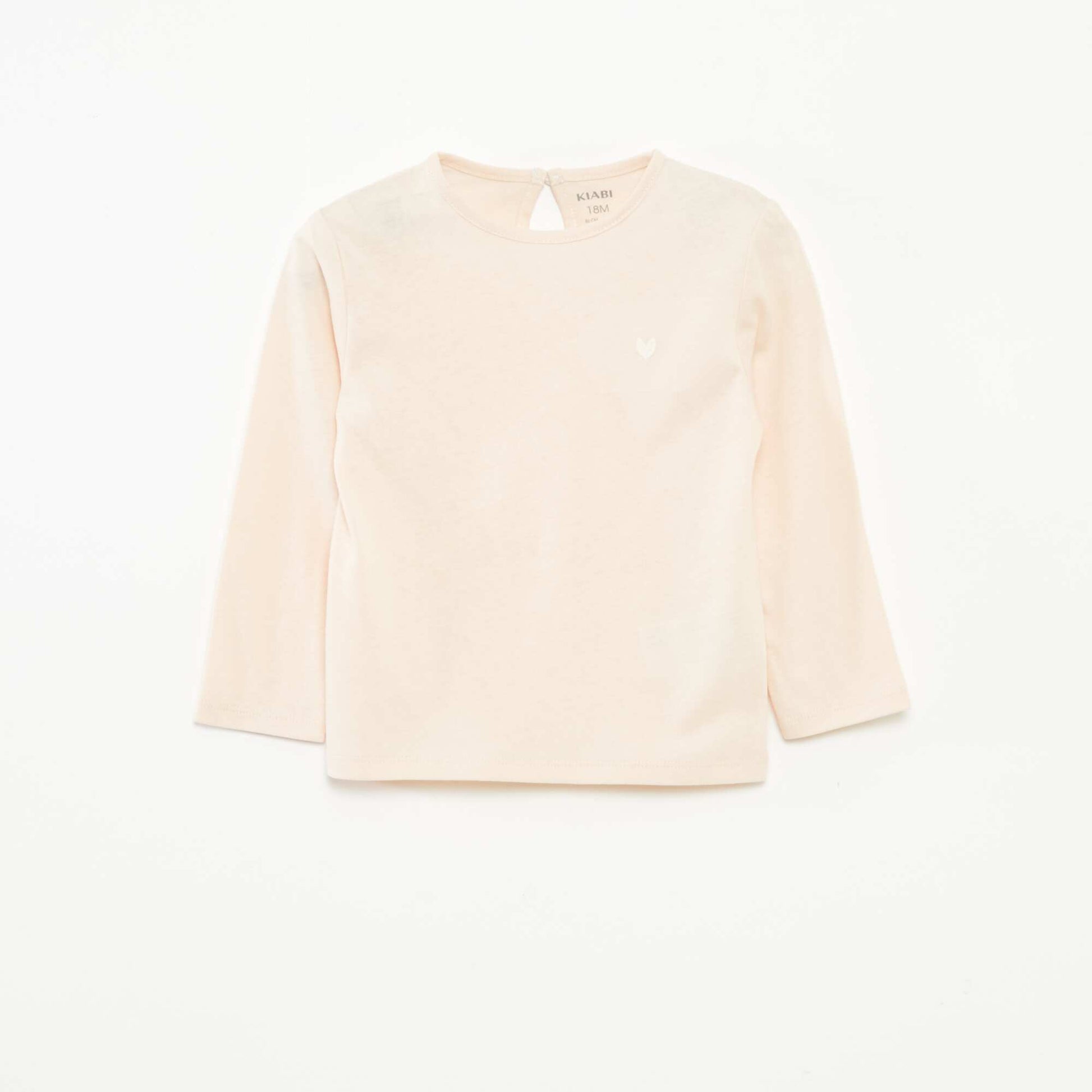 Lot de 3 t-shirts à manches longues ROSE