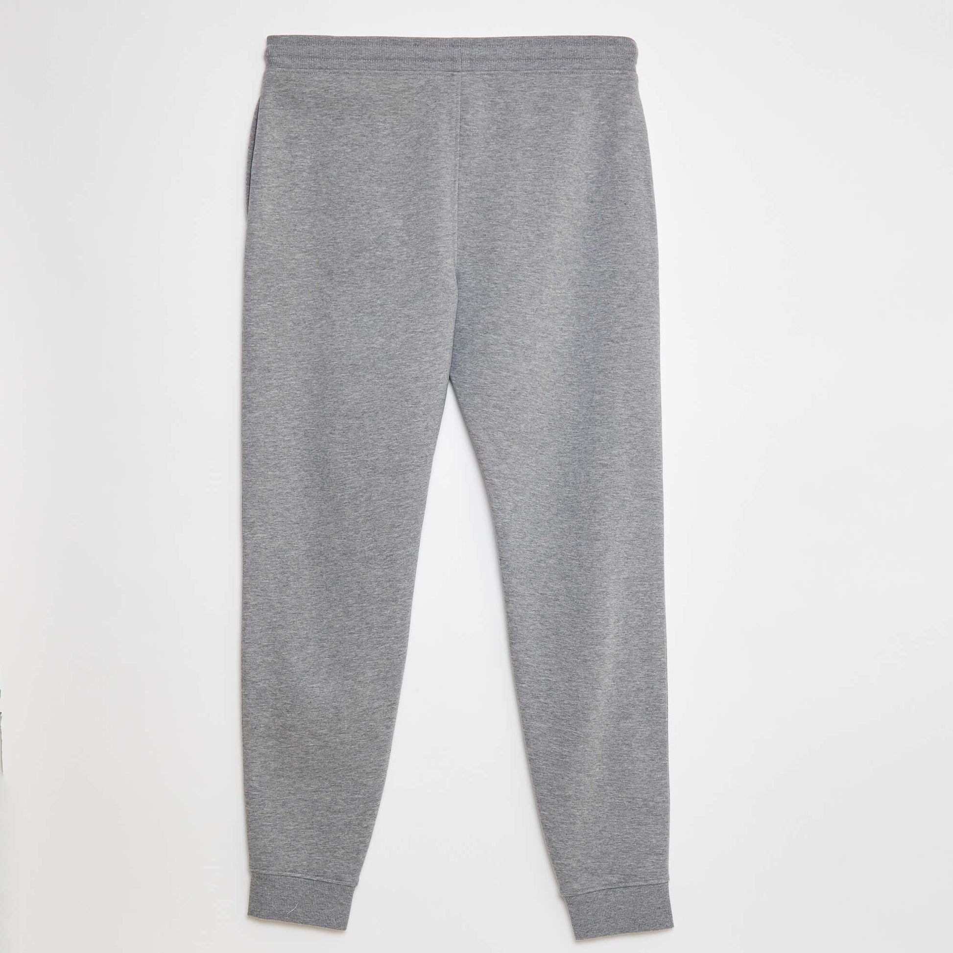 Jogging basique en molleton - L36 GRIS