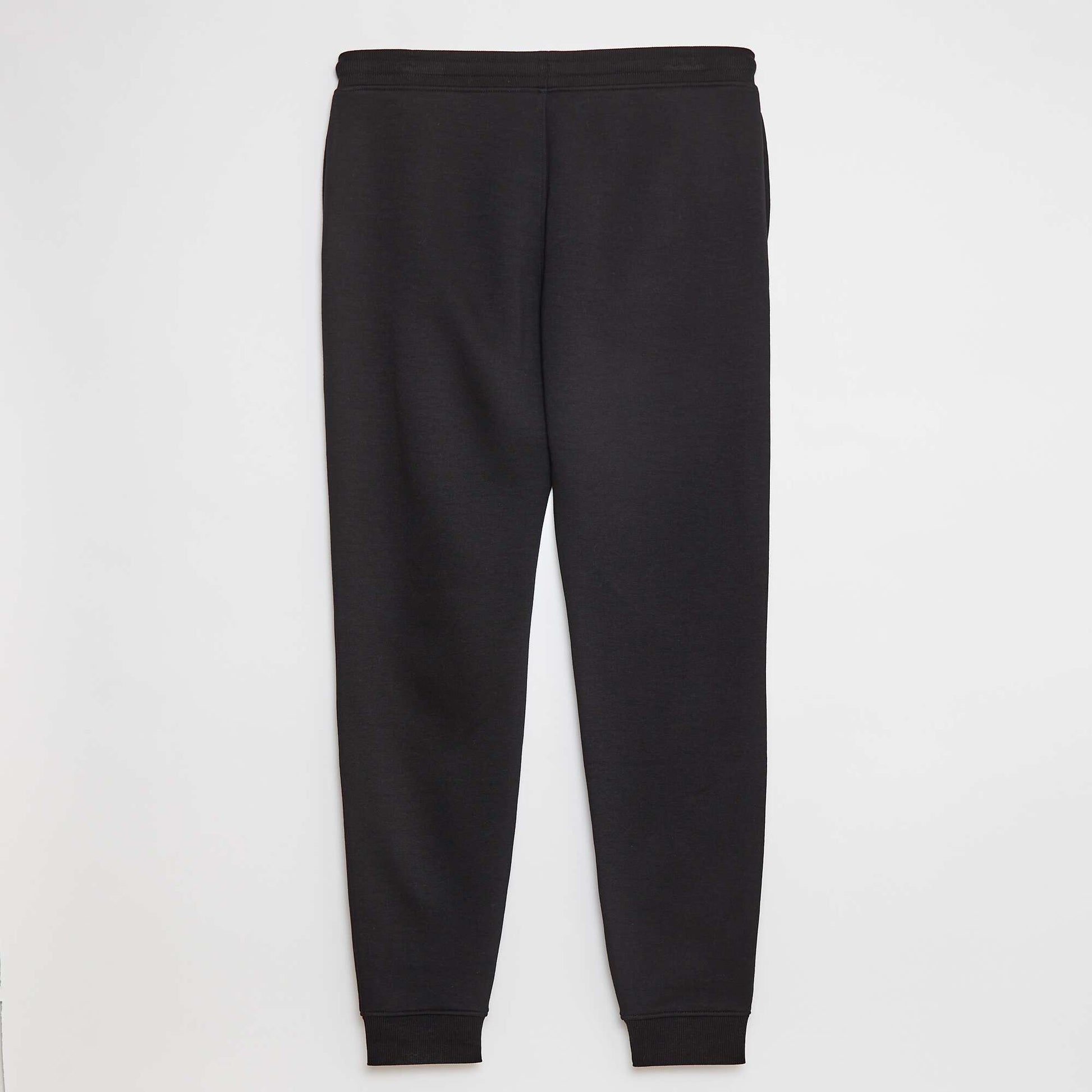 Jogging basique molleton - L38 NOIR