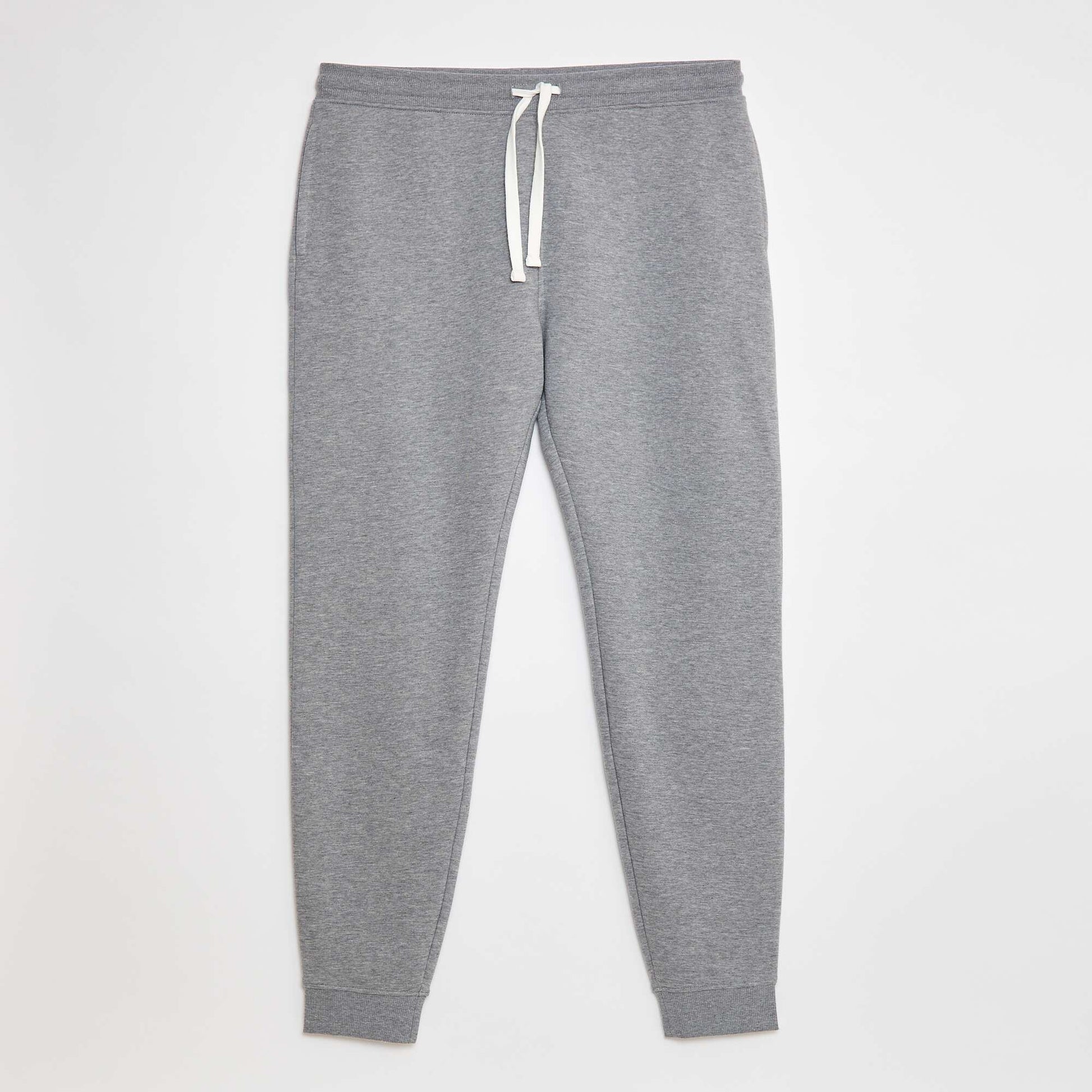 Jogging basique molleton - L38 GRIS