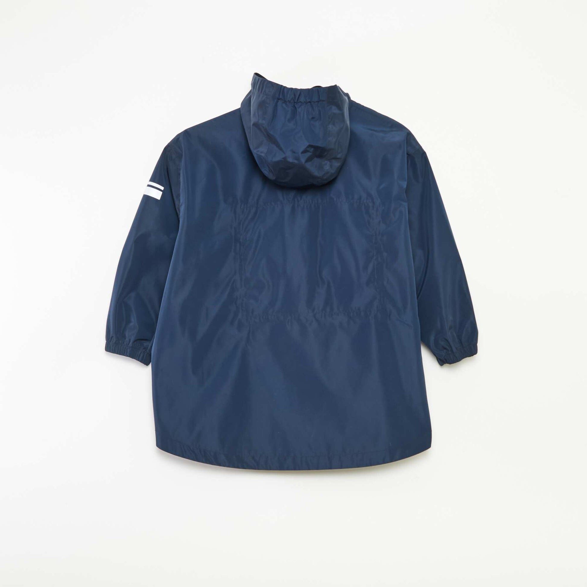 Cape de pluie à capuche BLEU