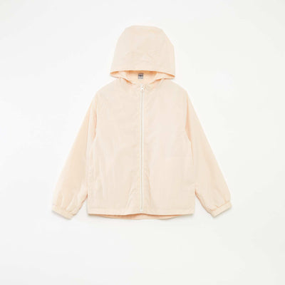 Coupe-vent à capuche ROSE