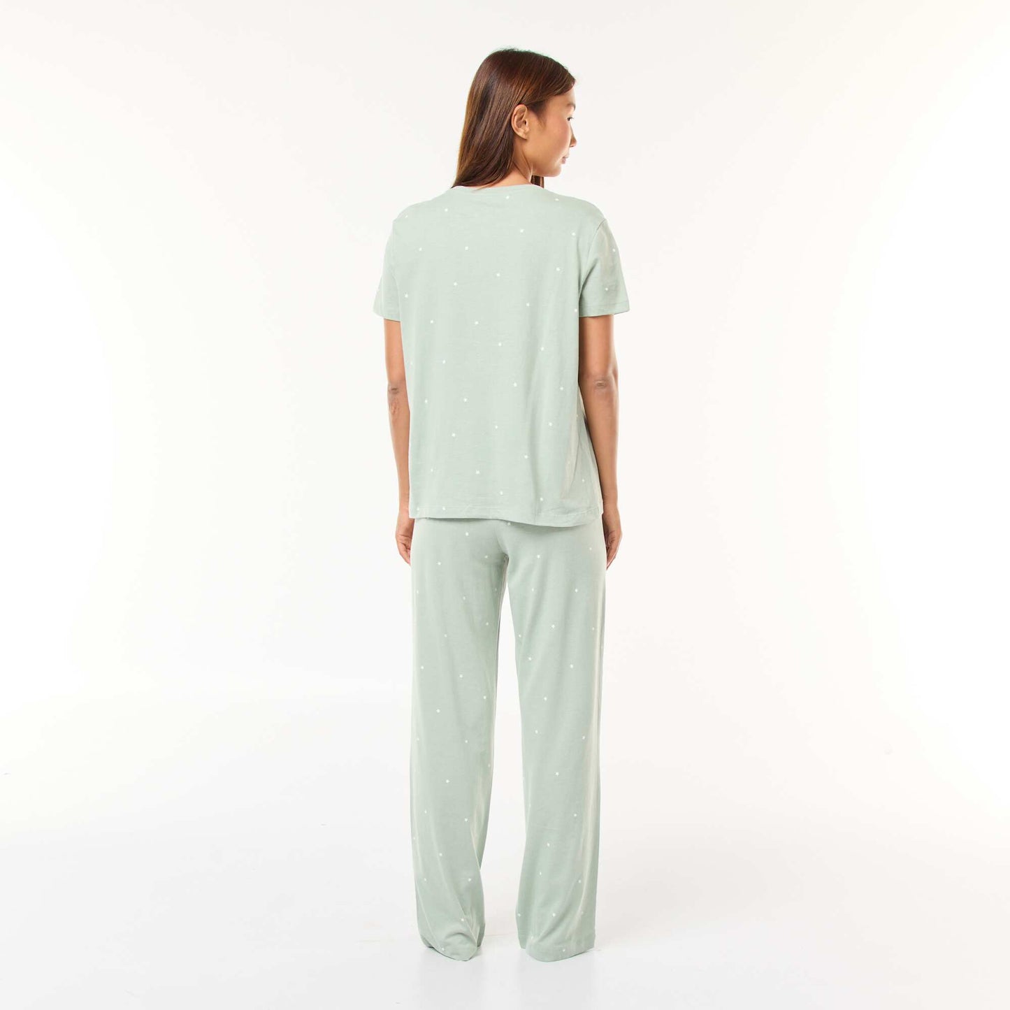 Ensemble pyjama t-shirt + pantalon - 2 pièces VERT