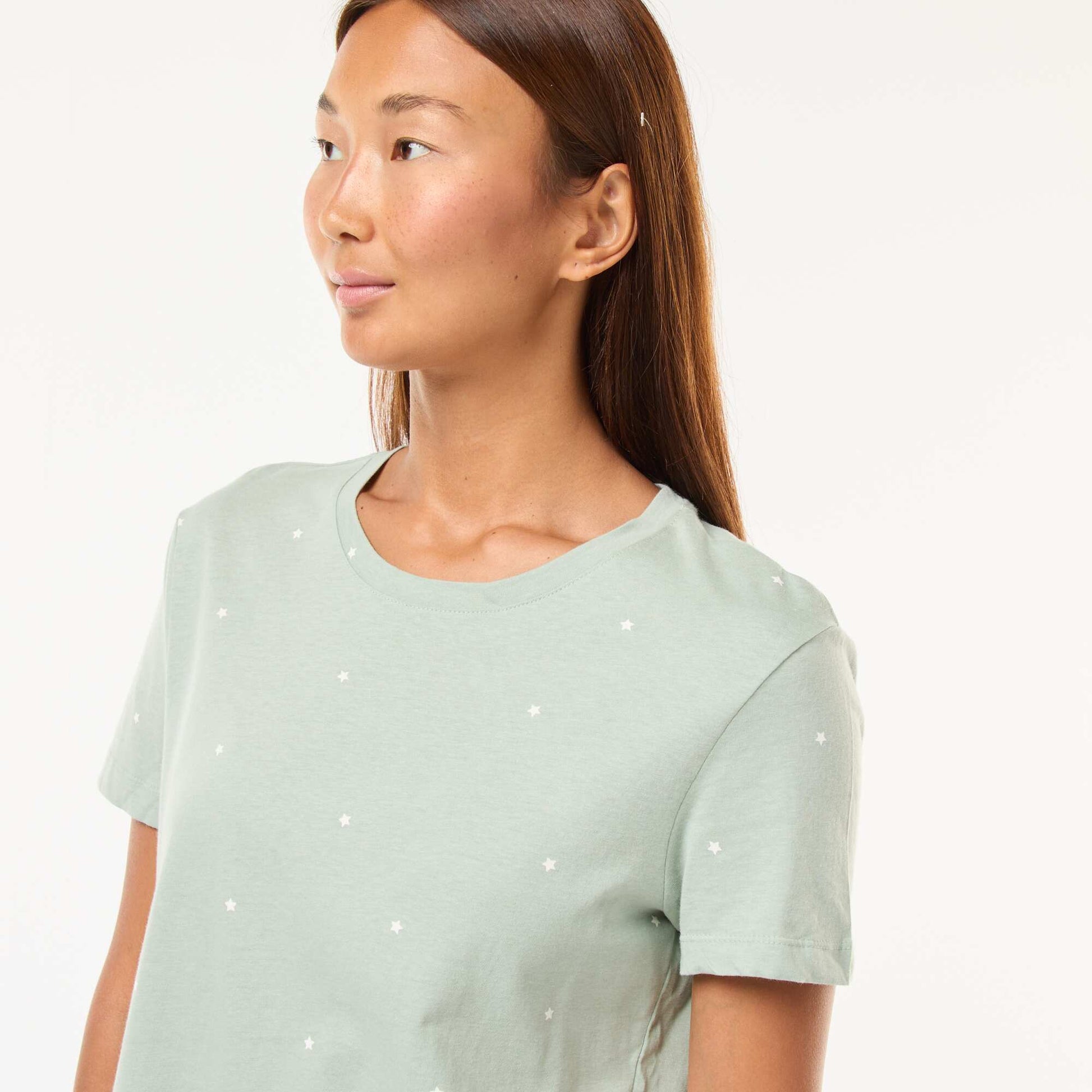 Ensemble pyjama t-shirt + pantalon - 2 pièces VERT